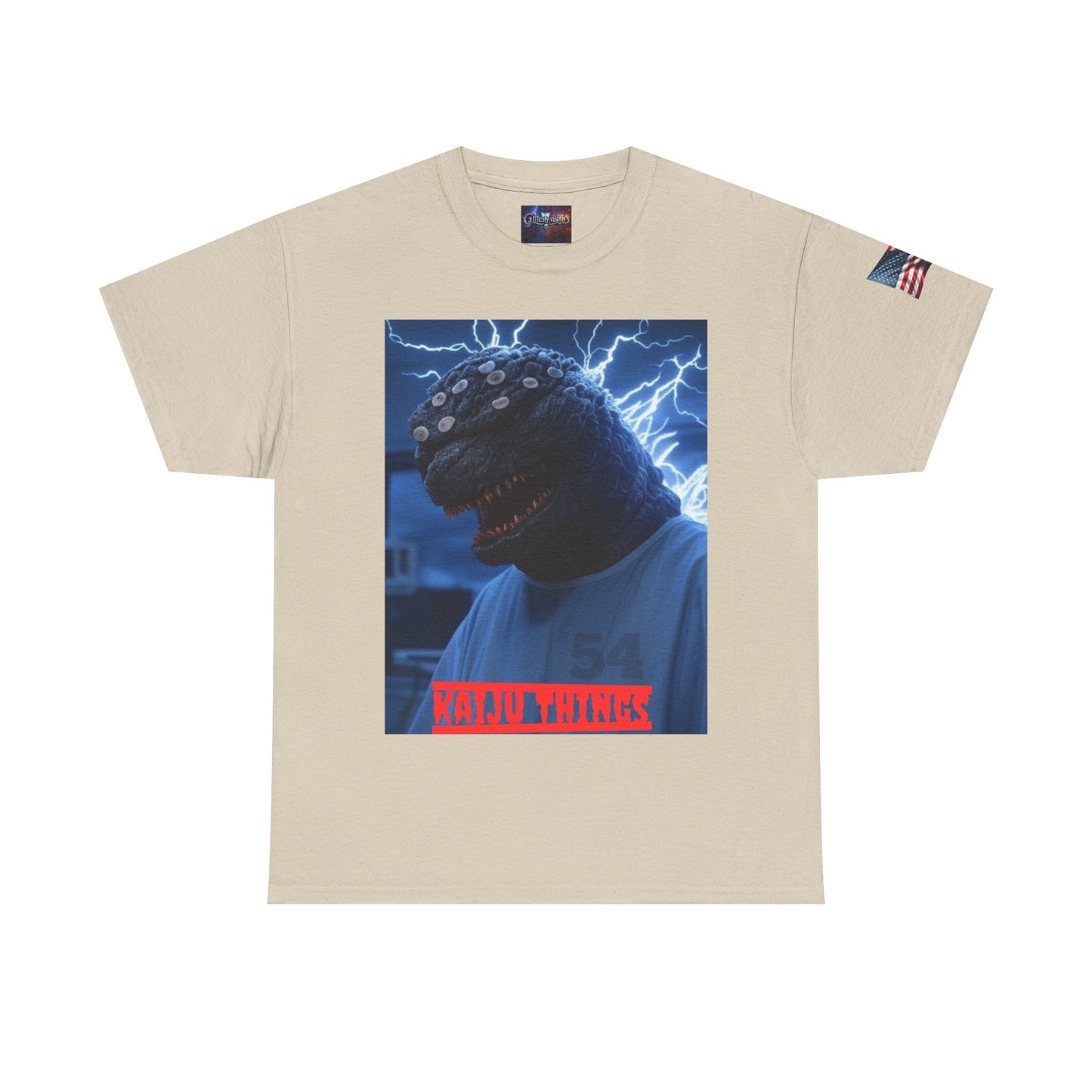 Kaiju Things Tee: Upside Down Monster Island, Godzilla Sci-Fi Shirt