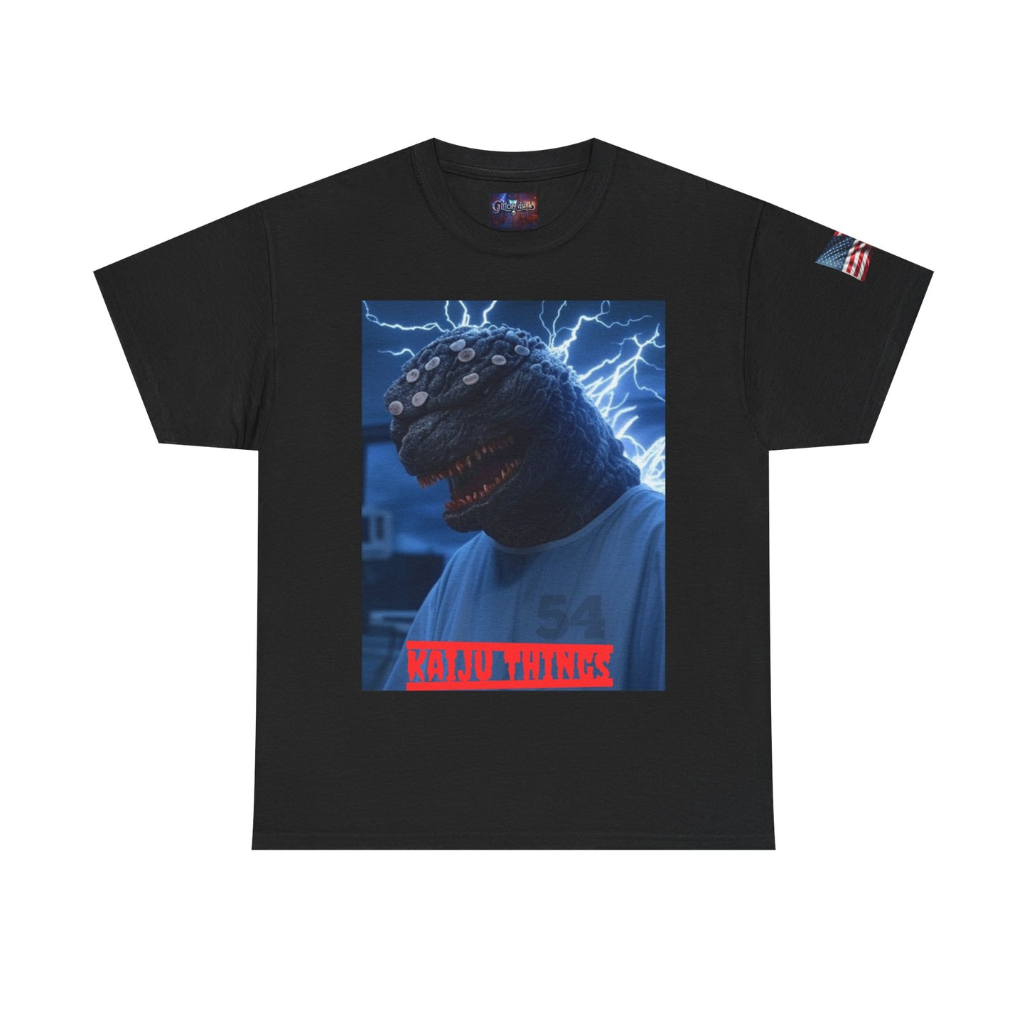 Kaiju Things Tee: Upside Down Monster Island, Godzilla Sci-Fi Shirt