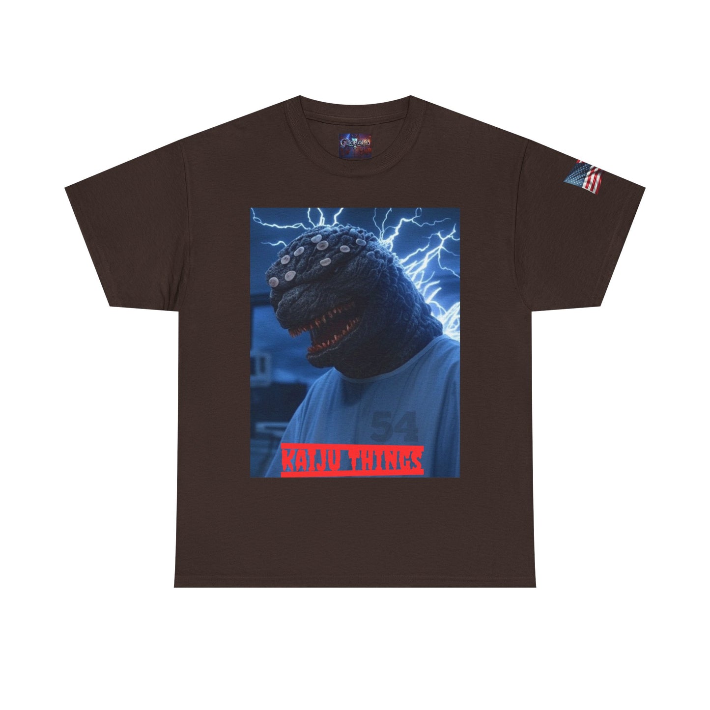 Kaiju Things Tee: Upside Down Monster Island, Godzilla Sci-Fi Shirt