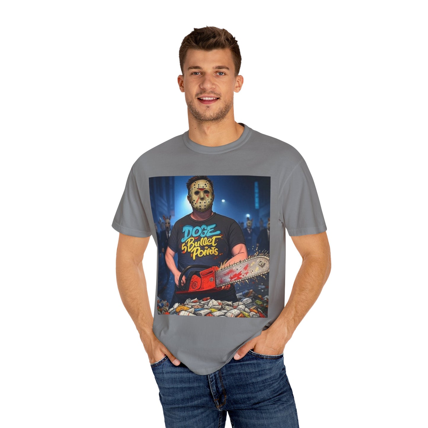 Political Doge Unisex T-shirt, Elon Musk Chainsaw Funny Email Satire Tee, Gift for Humor Lovers