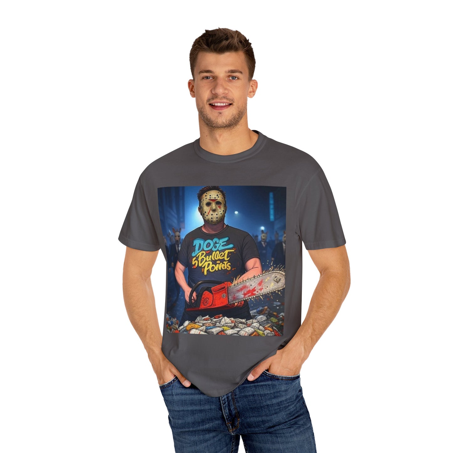 Political Doge Unisex T-shirt, Elon Musk Chainsaw Funny Email Satire Tee, Gift for Humor Lovers