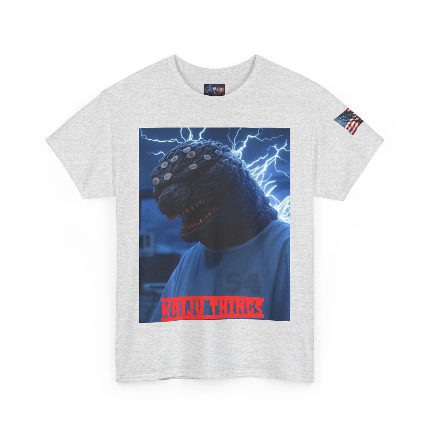 Kaiju Things Tee: Upside Down Monster Island, Godzilla Sci-Fi Shirt