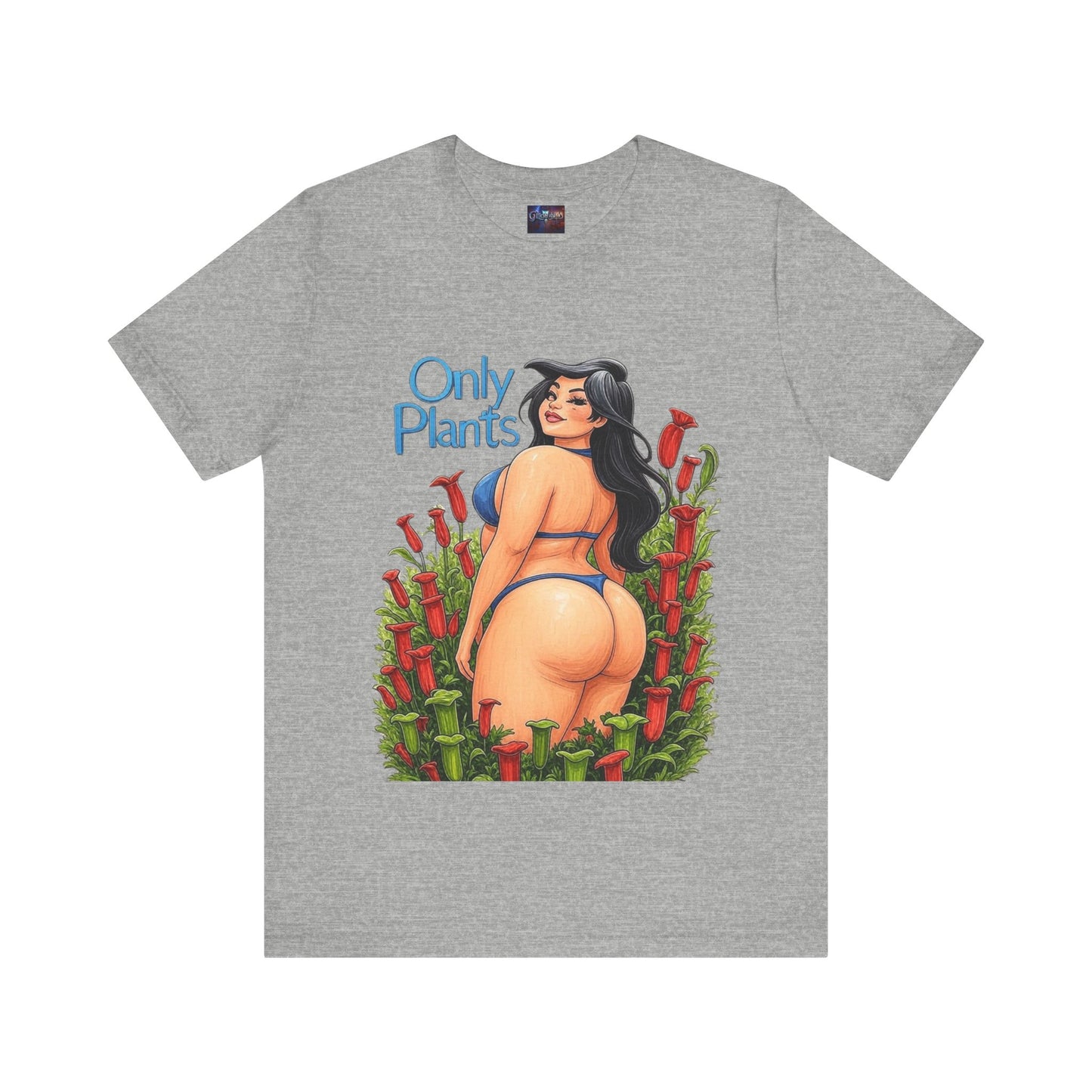 Plant Lover Unisex Tee, Plant Daddy Mommy Shirt, Only Plants Gift, Botanical Top, Nature Enthusiast Tee, Gardener Tshirt