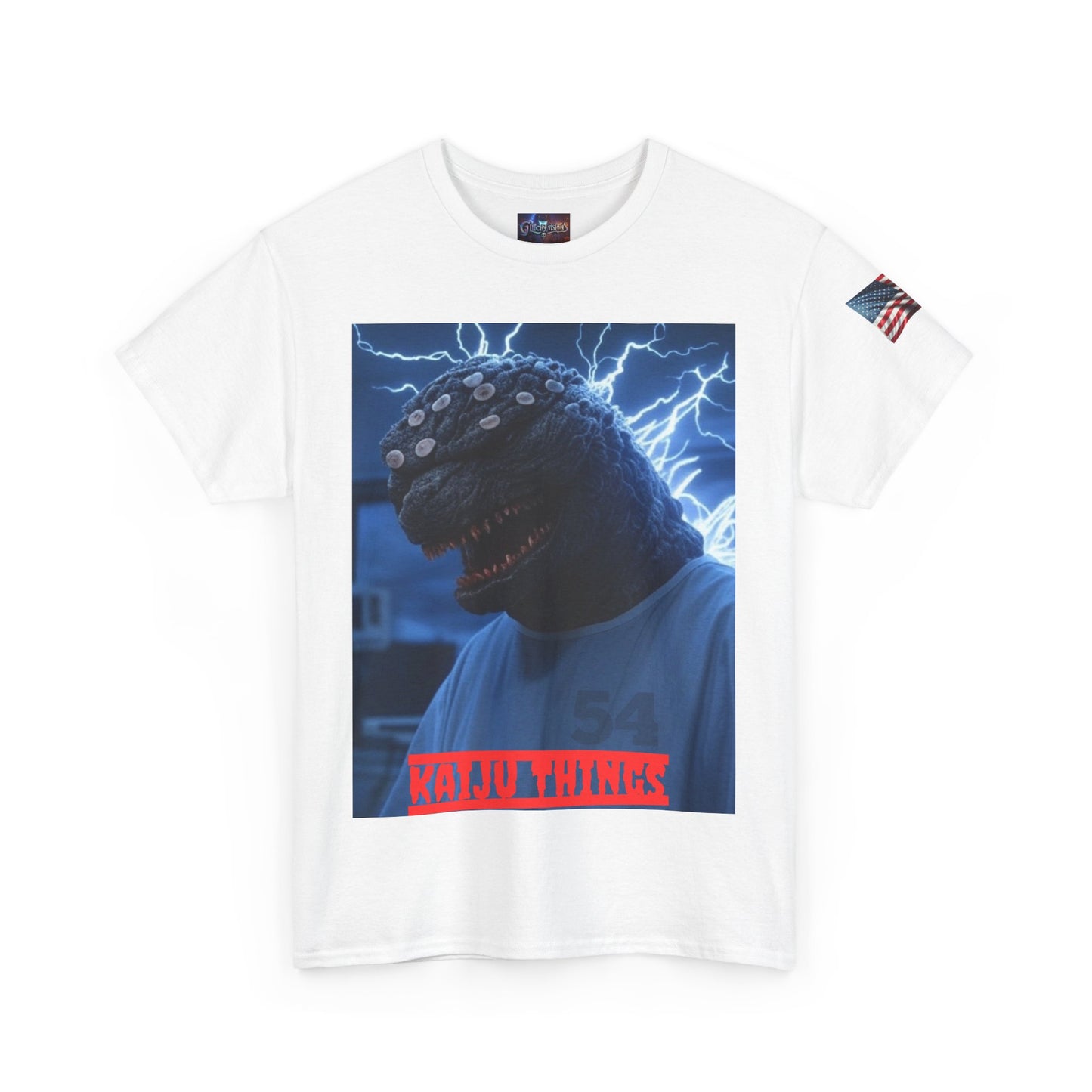 Kaiju Things Tee: Upside Down Monster Island, Godzilla Sci-Fi Shirt