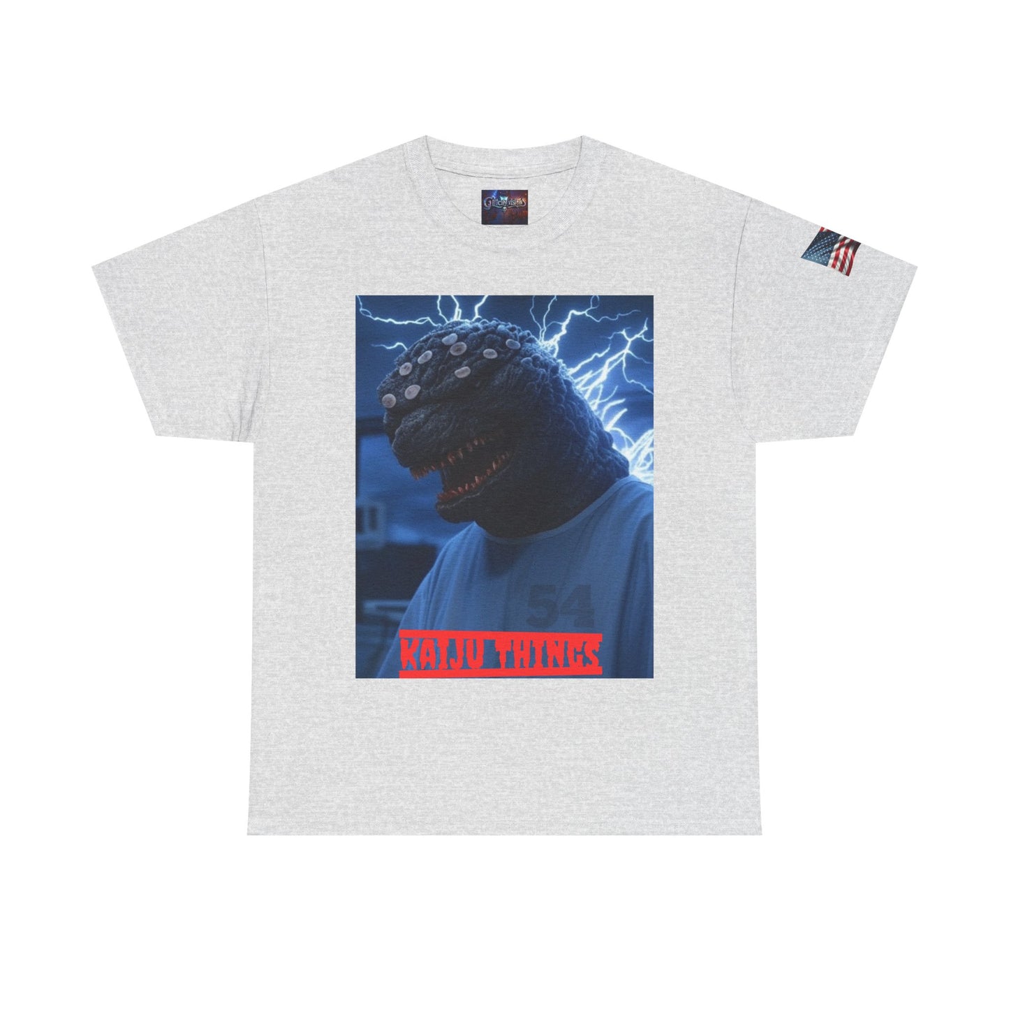 Kaiju Things Tee: Upside Down Monster Island, Godzilla Sci-Fi Shirt