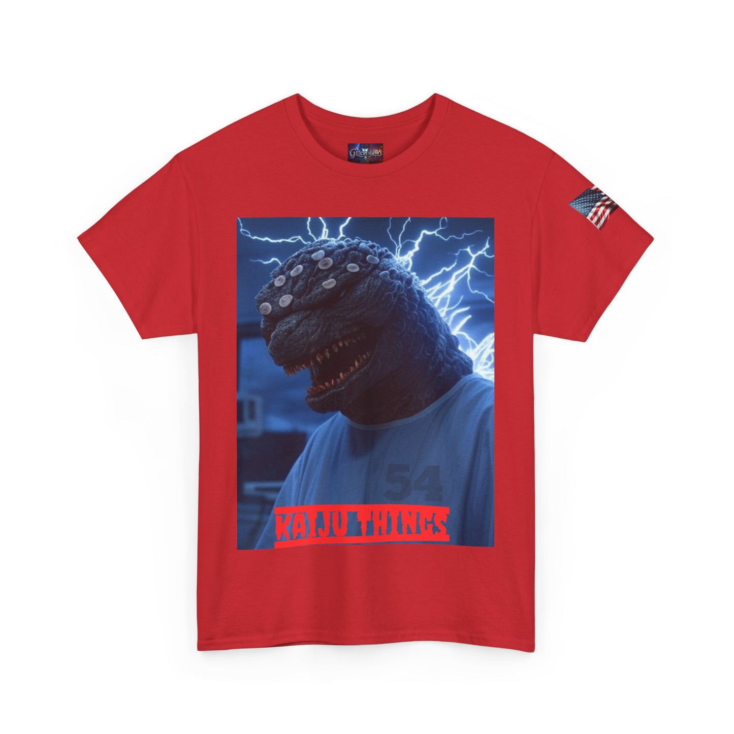 Kaiju Things Tee: Upside Down Monster Island, Godzilla Sci-Fi Shirt