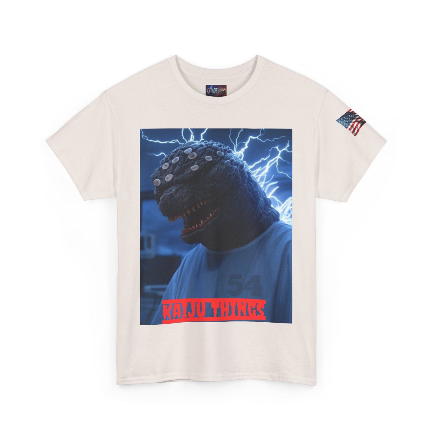 Kaiju Things Tee: Upside Down Monster Island, Godzilla Sci-Fi Shirt