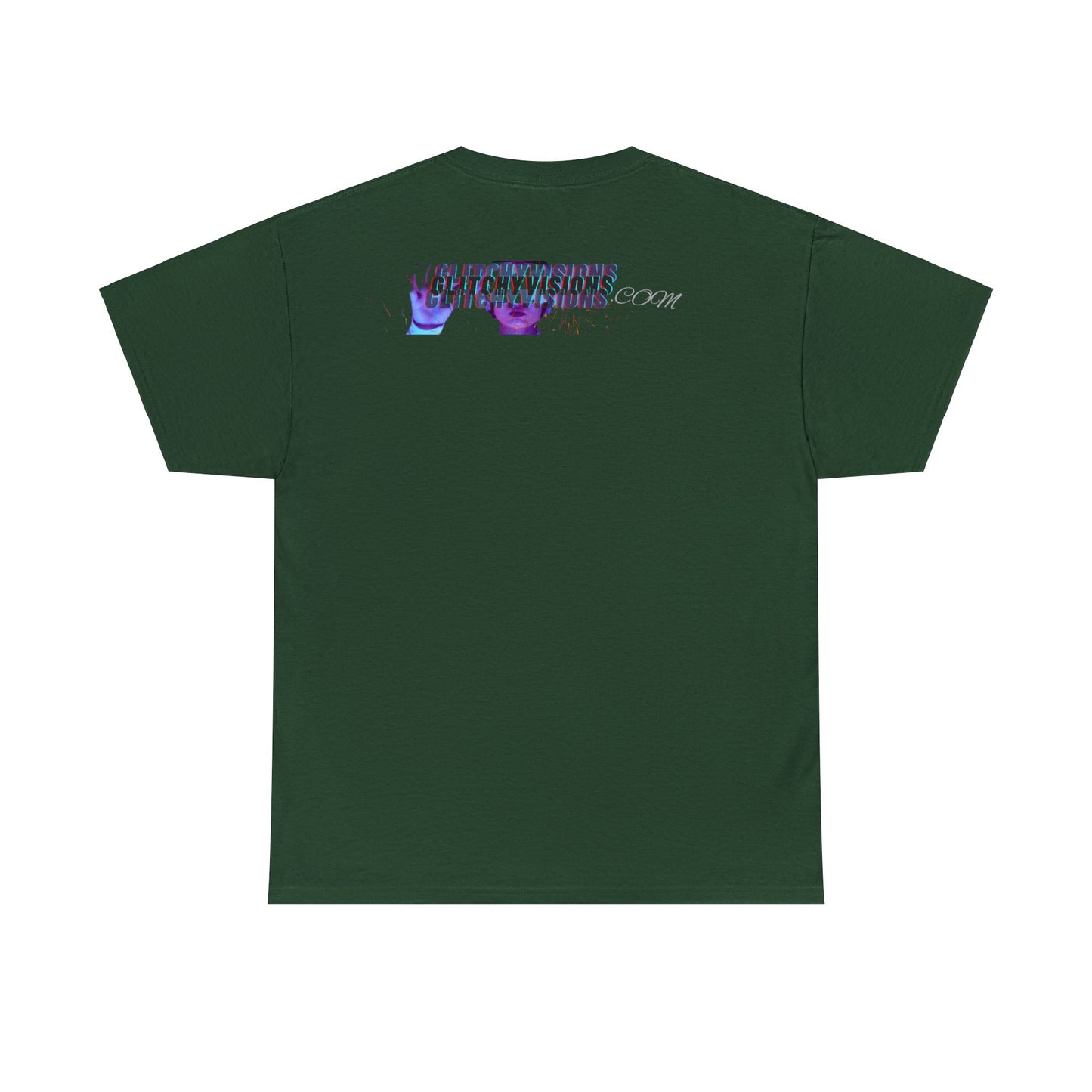 Moss Goddess in the Serene Wilds: Breathe Deep within the Tranquil Embrace of Predatory Greenery Unisex Heavy Cotton Tee