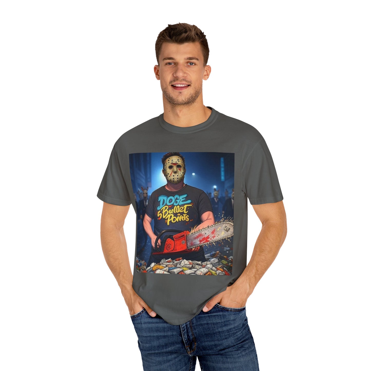 Political Doge Unisex T-shirt, Elon Musk Chainsaw Funny Email Satire Tee, Gift for Humor Lovers