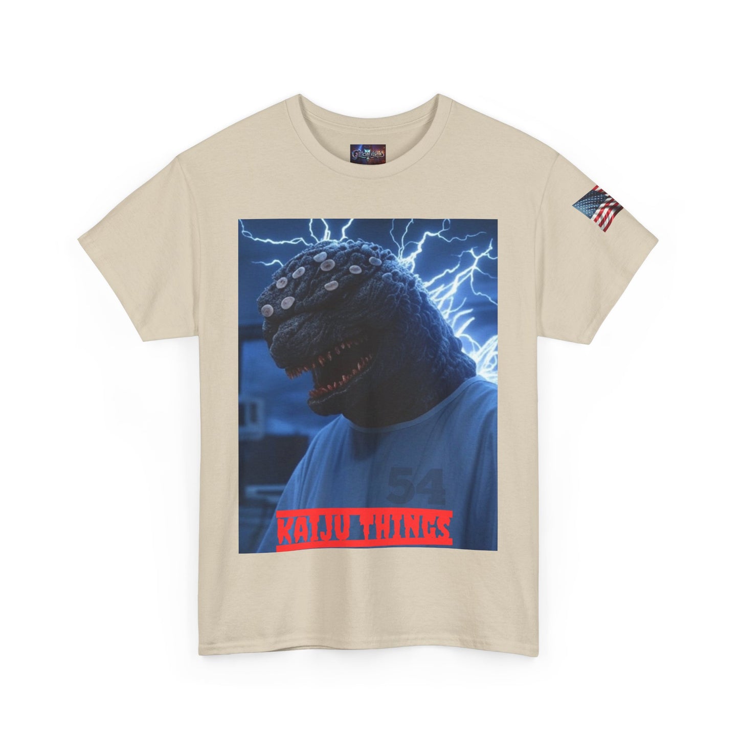 Kaiju Things Tee: Upside Down Monster Island, Godzilla Sci-Fi Shirt