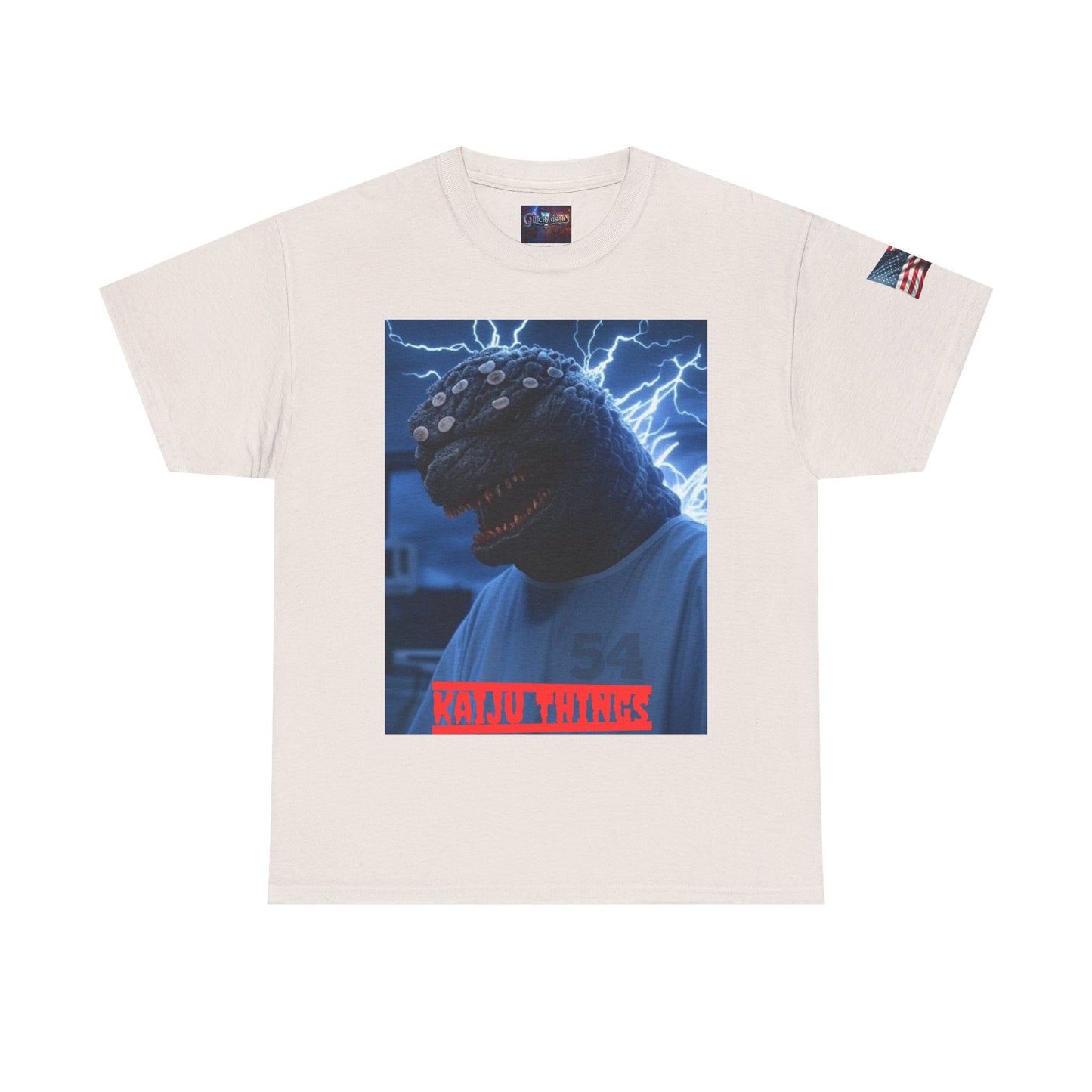 Kaiju Things Tee: Upside Down Monster Island, Godzilla Sci-Fi Shirt