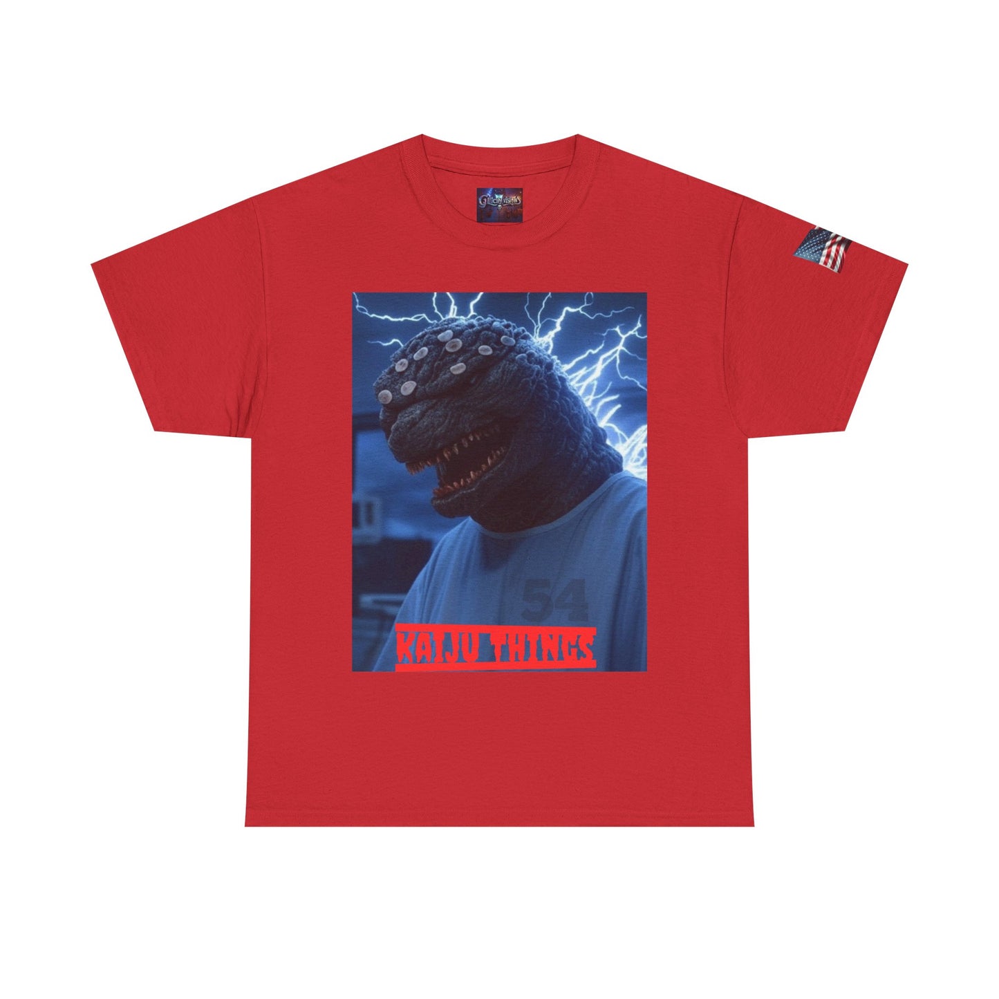 Kaiju Things Tee: Upside Down Monster Island, Godzilla Sci-Fi Shirt