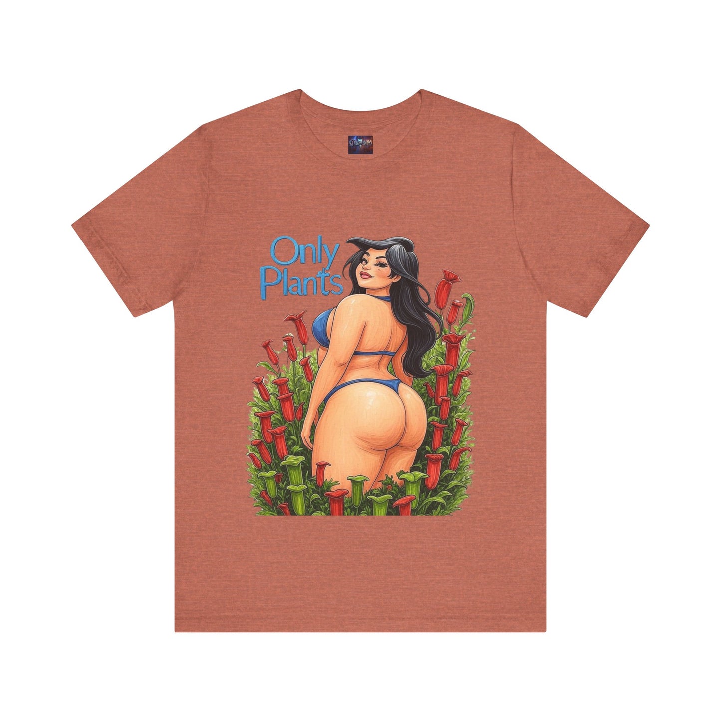 Plant Lover Unisex Tee, Plant Daddy Mommy Shirt, Only Plants Gift, Botanical Top, Nature Enthusiast Tee, Gardener Tshirt