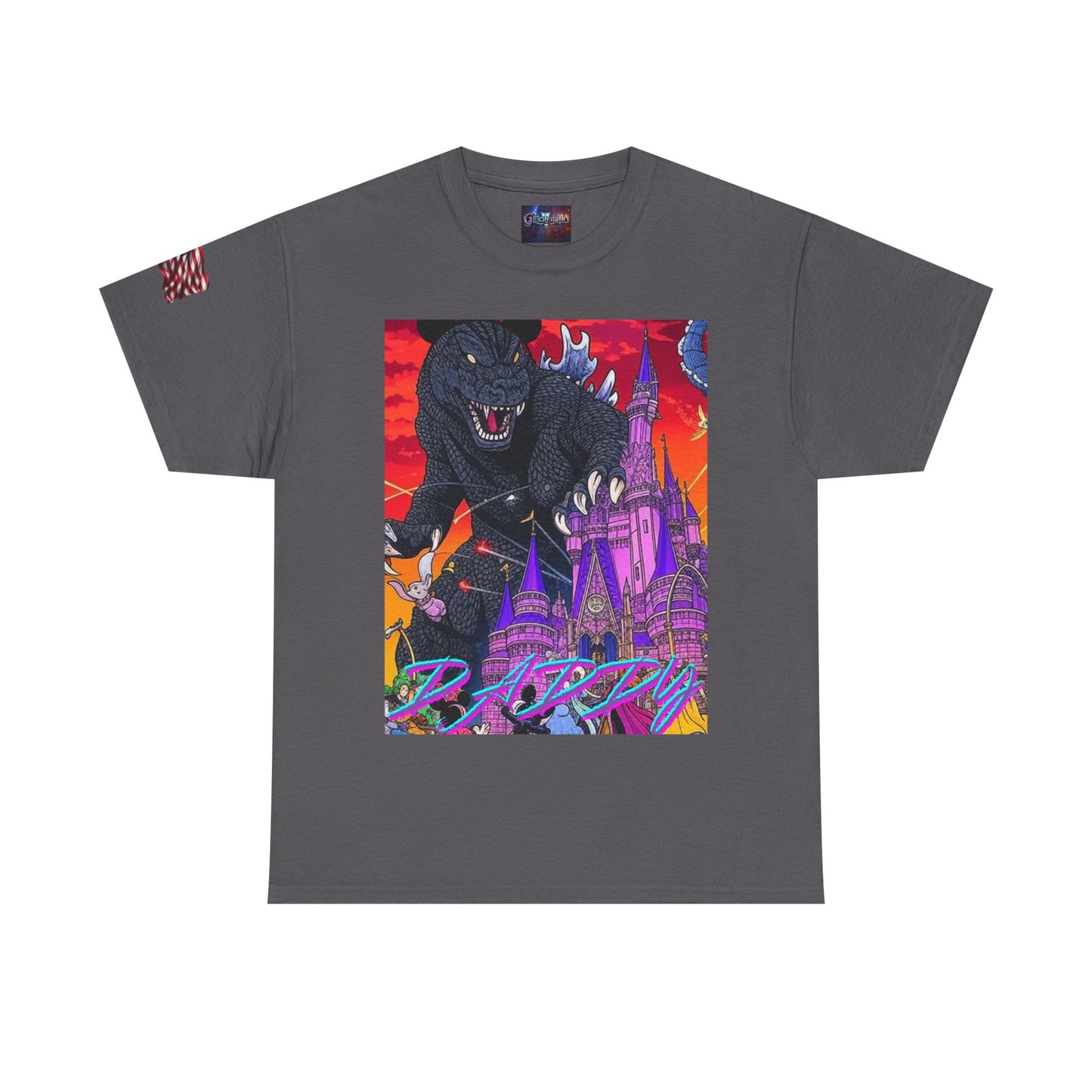 Retro Godzilla Unisex Tee, Vintage Monster Shirt, Magical Kingdom Tshirt, Cool Japanese Kaiju Top, Godzilla Lover Gift