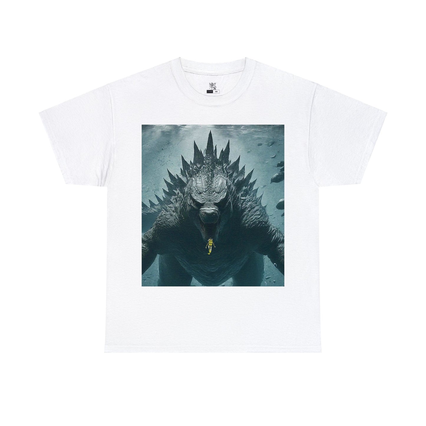 Godzilla deep sea close encounter: Unisex Heavy Cotton Tee