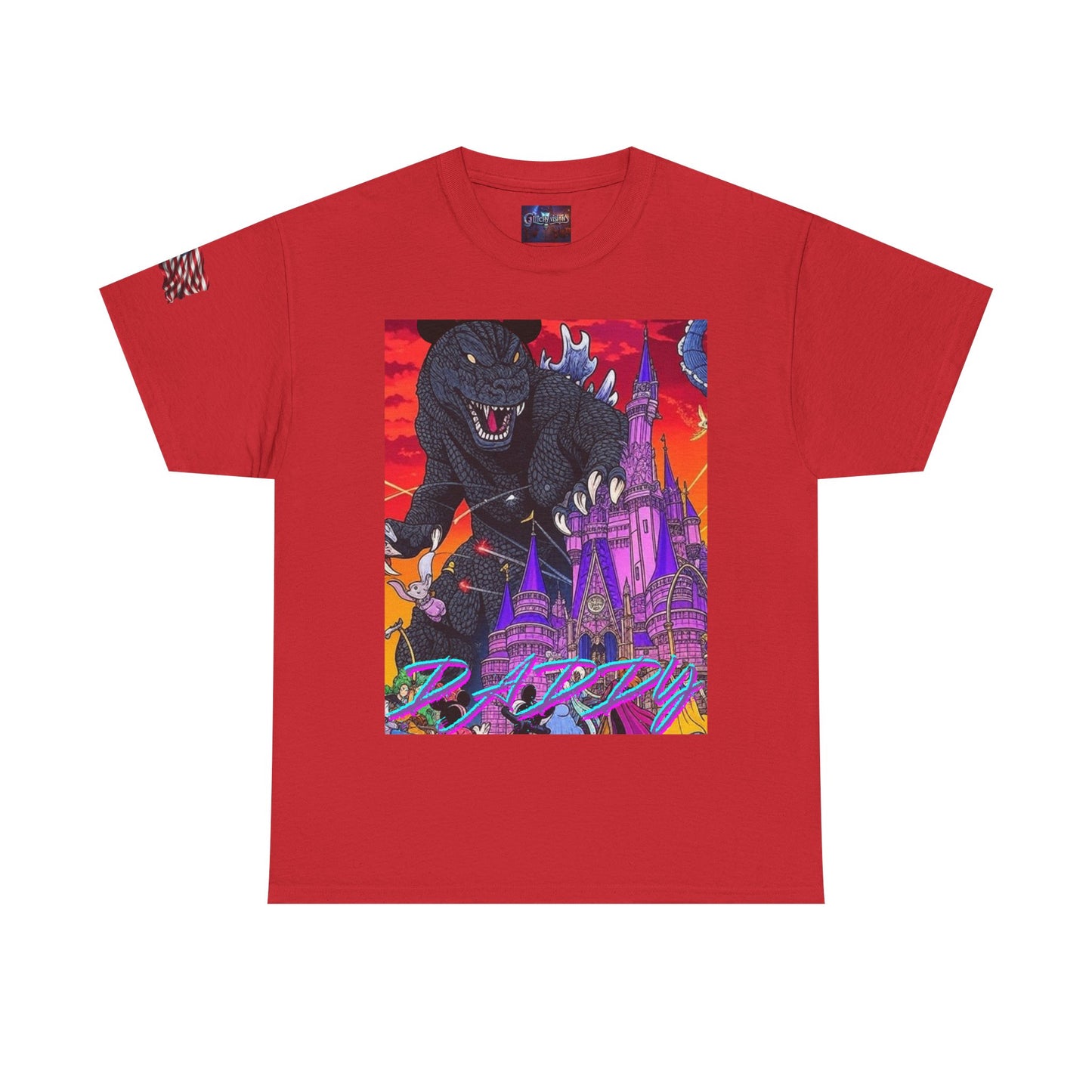 Retro Godzilla Unisex Tee, Vintage Monster Shirt, Magical Kingdom Tshirt, Cool Japanese Kaiju Top, Godzilla Lover Gift