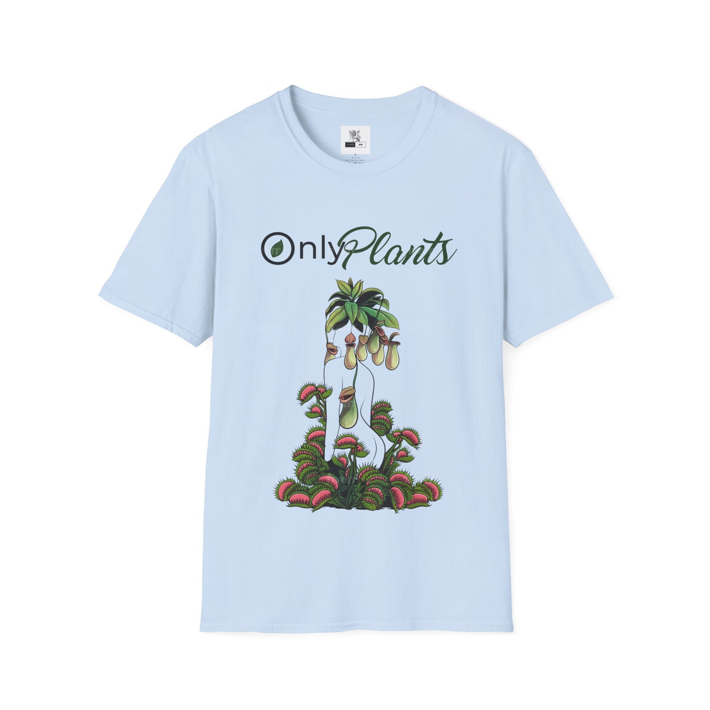 OnlyPlants Lightweight T-Shirt - A Must-Have for Every Plant Lover & Nepenthes Fanatic, Carnivorous Tee | Soft Breathable Cotton