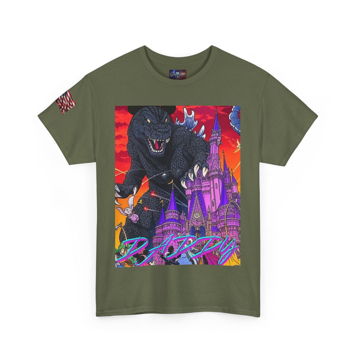 Retro Godzilla Unisex Tee, Vintage Monster Shirt, Magical Kingdom Tshirt, Cool Japanese Kaiju Top, Godzilla Lover Gift