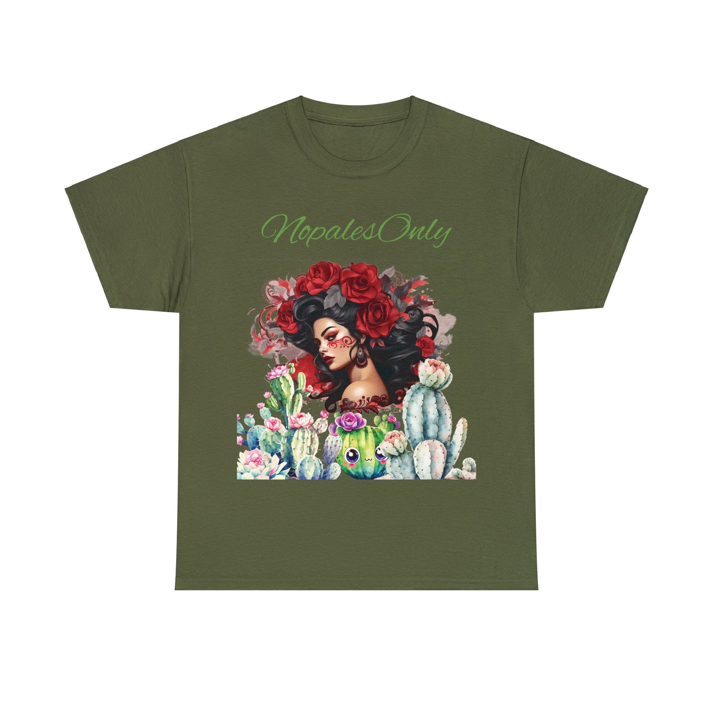 NopalesOnly Tee Mexican pride theme | Soft Breathable Cotton