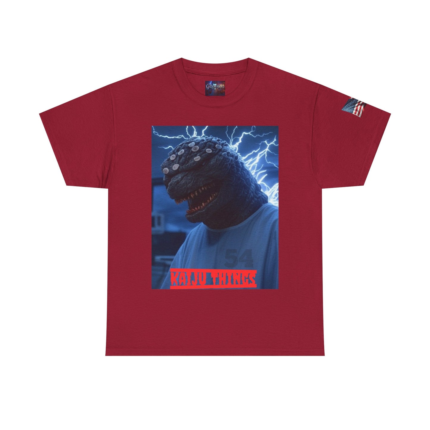 Kaiju Things Tee: Upside Down Monster Island, Godzilla Sci-Fi Shirt