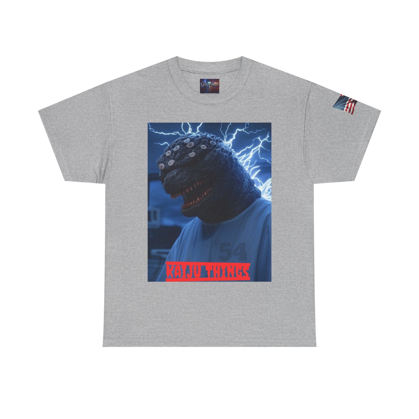 Kaiju Things Tee: Upside Down Monster Island, Godzilla Sci-Fi Shirt