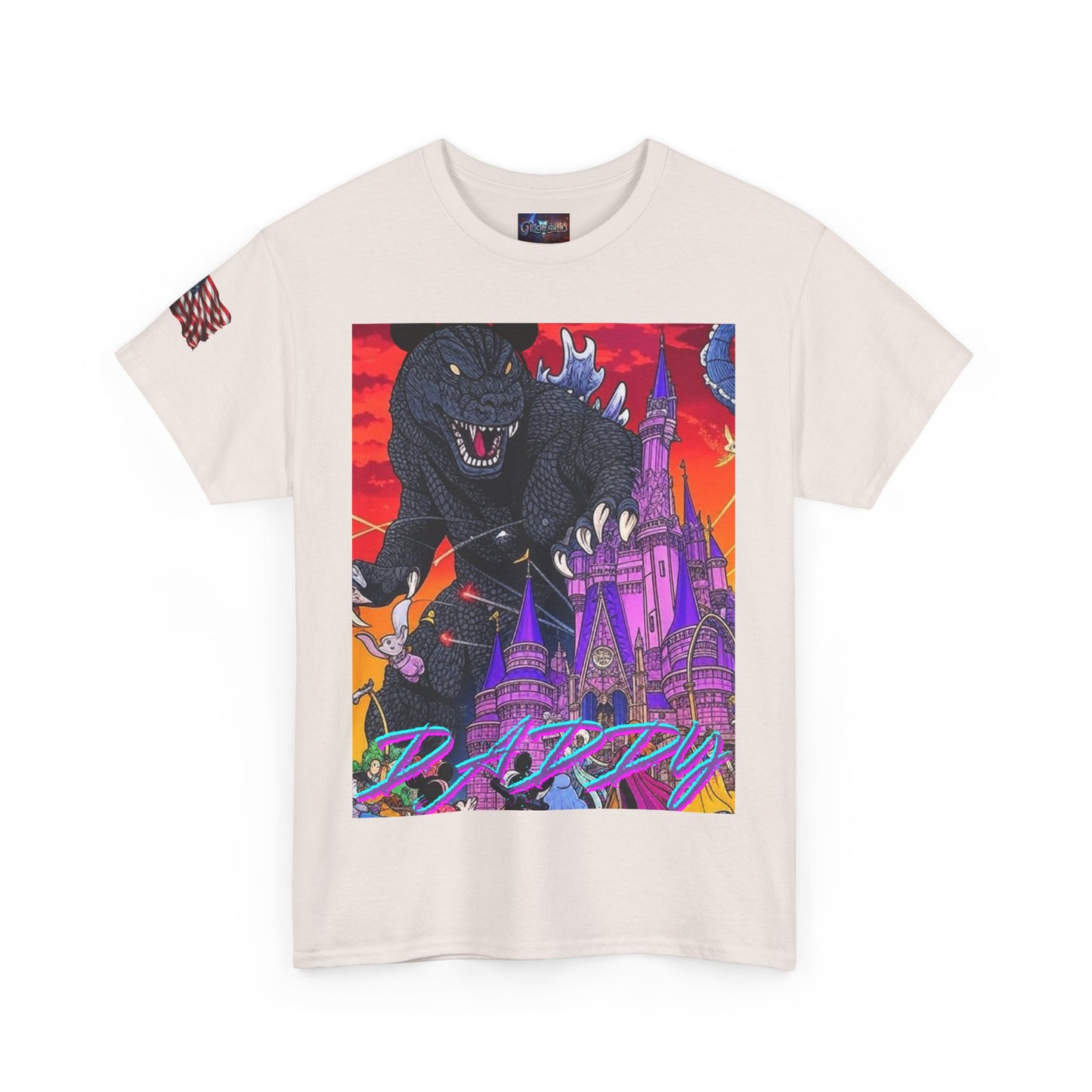 Retro Godzilla Unisex Tee, Vintage Monster Shirt, Magical Kingdom Tshirt, Cool Japanese Kaiju Top, Godzilla Lover Gift