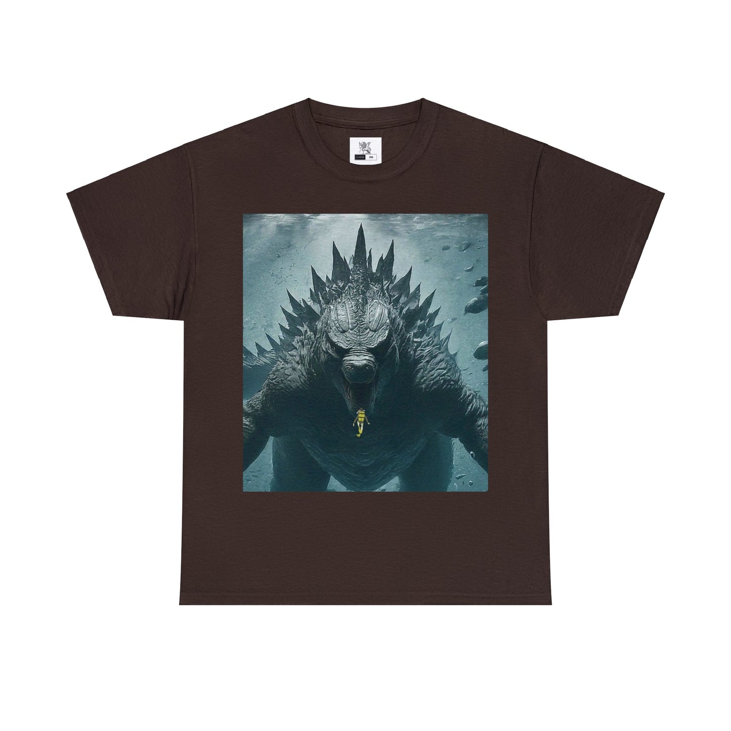 Godzilla deep sea close encounter: Unisex Heavy Cotton Tee