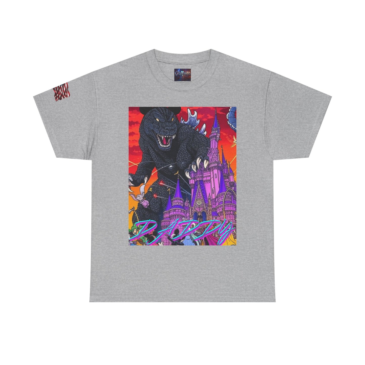 Retro Godzilla Unisex Tee, Vintage Monster Shirt, Magical Kingdom Tshirt, Cool Japanese Kaiju Top, Godzilla Lover Gift