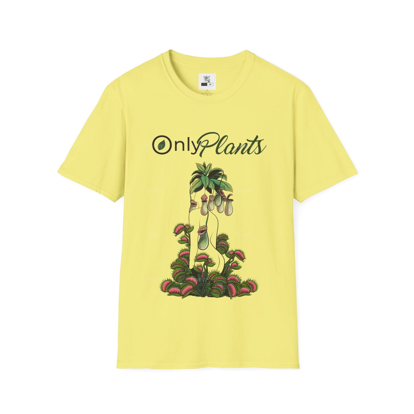 OnlyPlants Lightweight T-Shirt - A Must-Have for Every Plant Lover & Nepenthes Fanatic, Carnivorous Tee | Soft Breathable Cotton