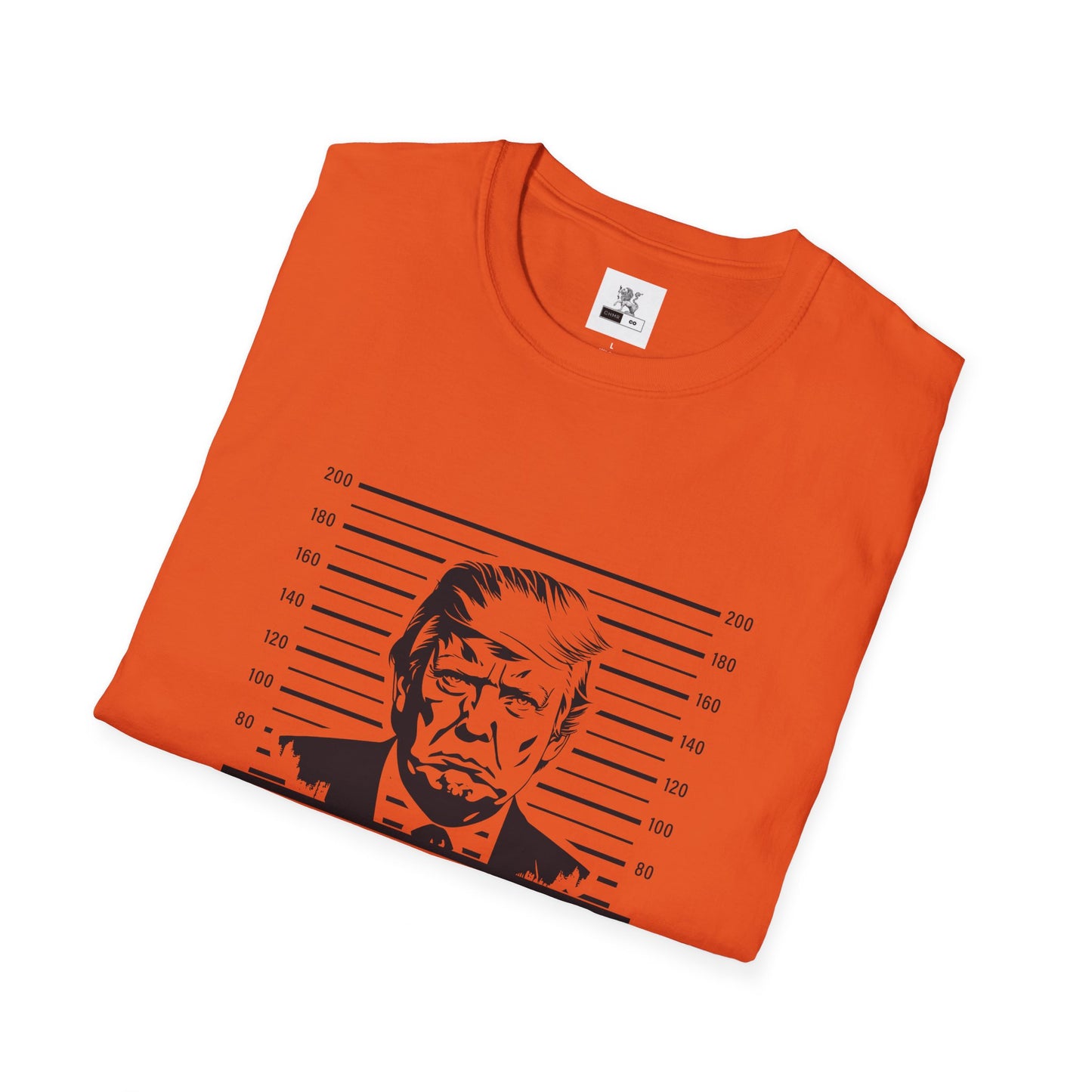 Politcal T-shirt, Donald Trump Shirt, Trump Mugshot Tee, Trump Legend Shirt, Trump's Mug Shot, Unisex Softstyle T-Shirt