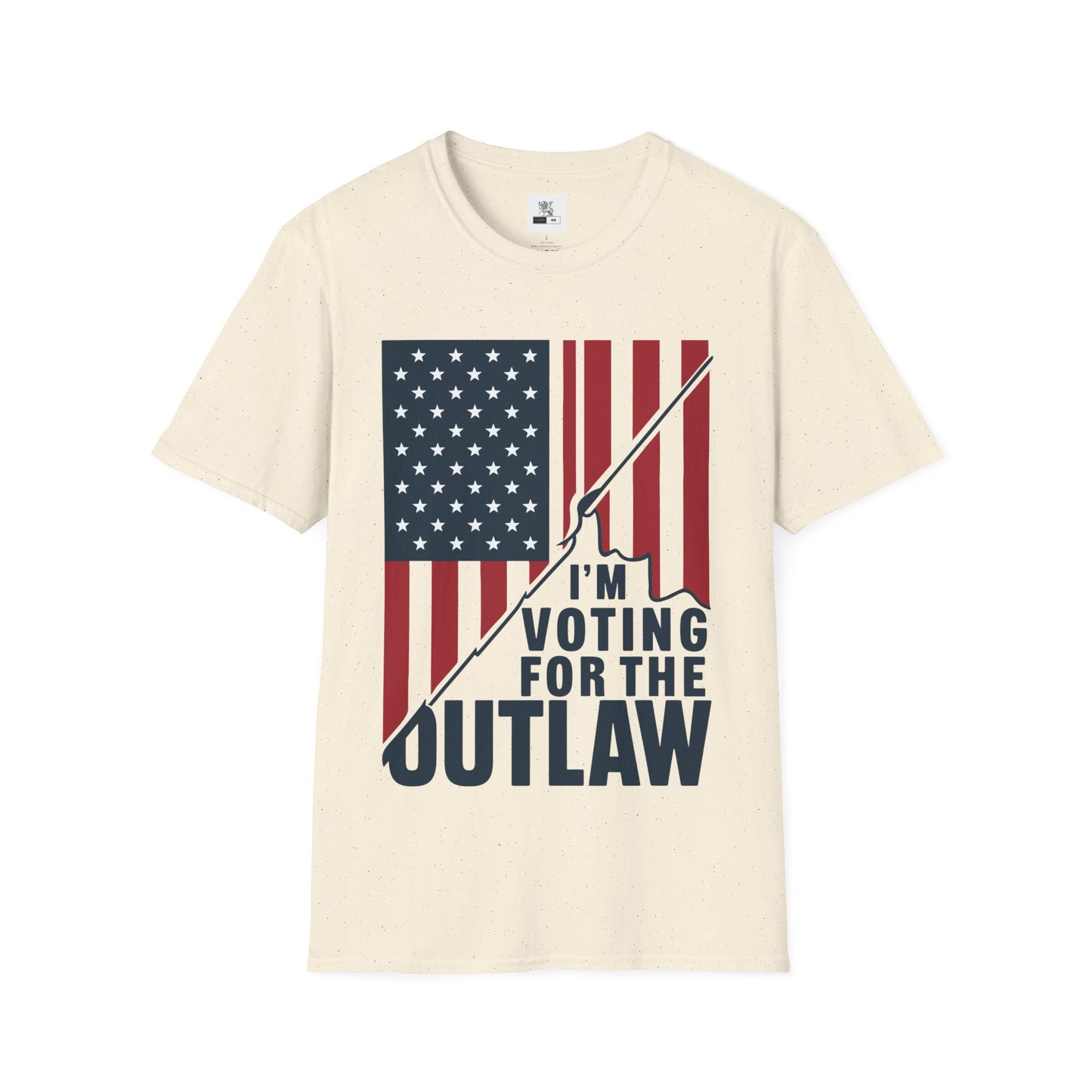 Trump Outlaw Shirt Trump 2024 MAGA t-shirt Donald Trump supporter Republican Political party T-shirt POTUS T-shirt Vote 45-47 Shirt Unisex Softstyle T-Shirt