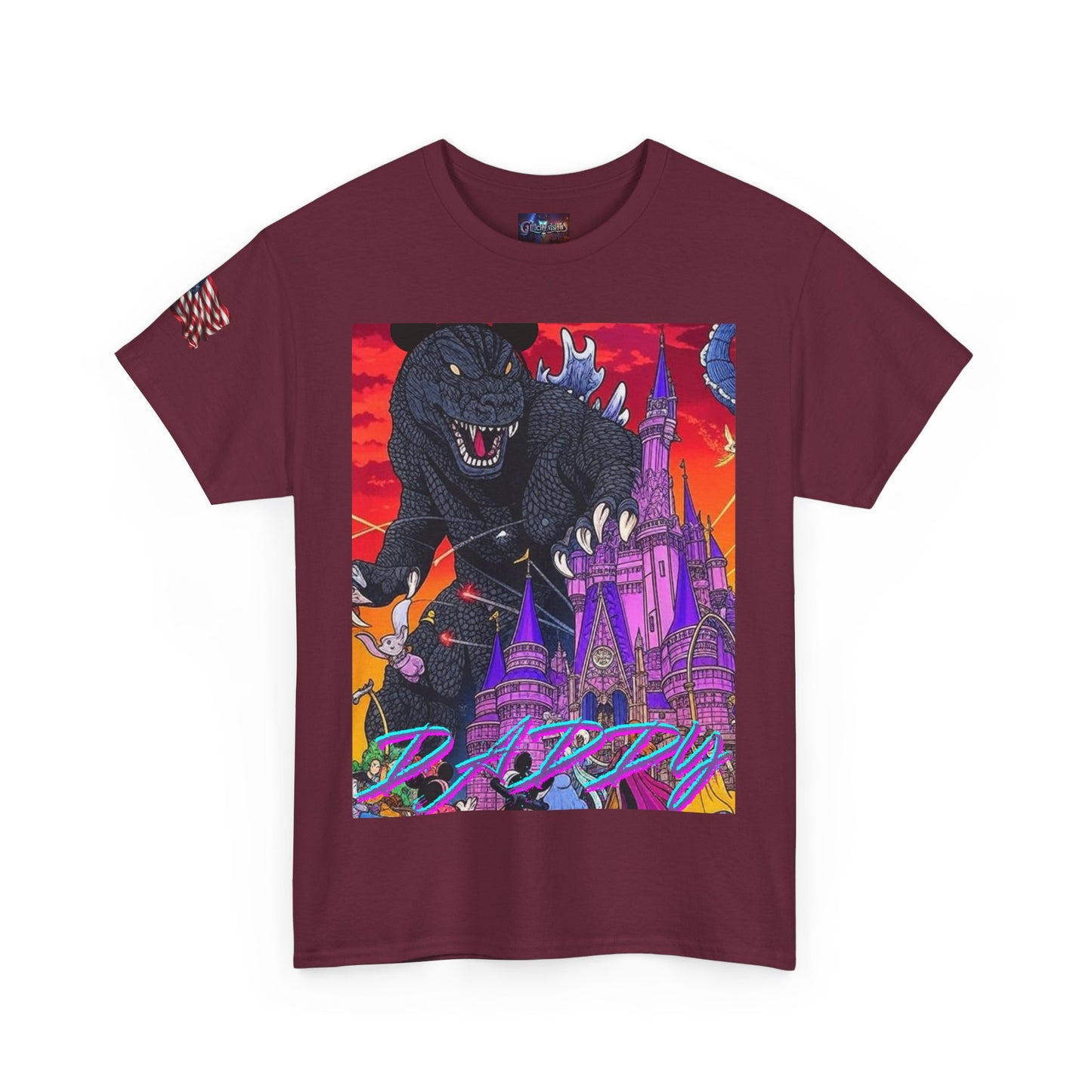 Retro Godzilla Unisex Tee, Vintage Monster Shirt, Magical Kingdom Tshirt, Cool Japanese Kaiju Top, Godzilla Lover Gift
