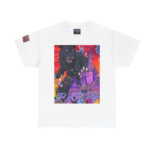 Retro Godzilla Unisex Tee, Vintage Monster Shirt, Magical Kingdom Tshirt, Cool Japanese Kaiju Top, Godzilla Lover Gift