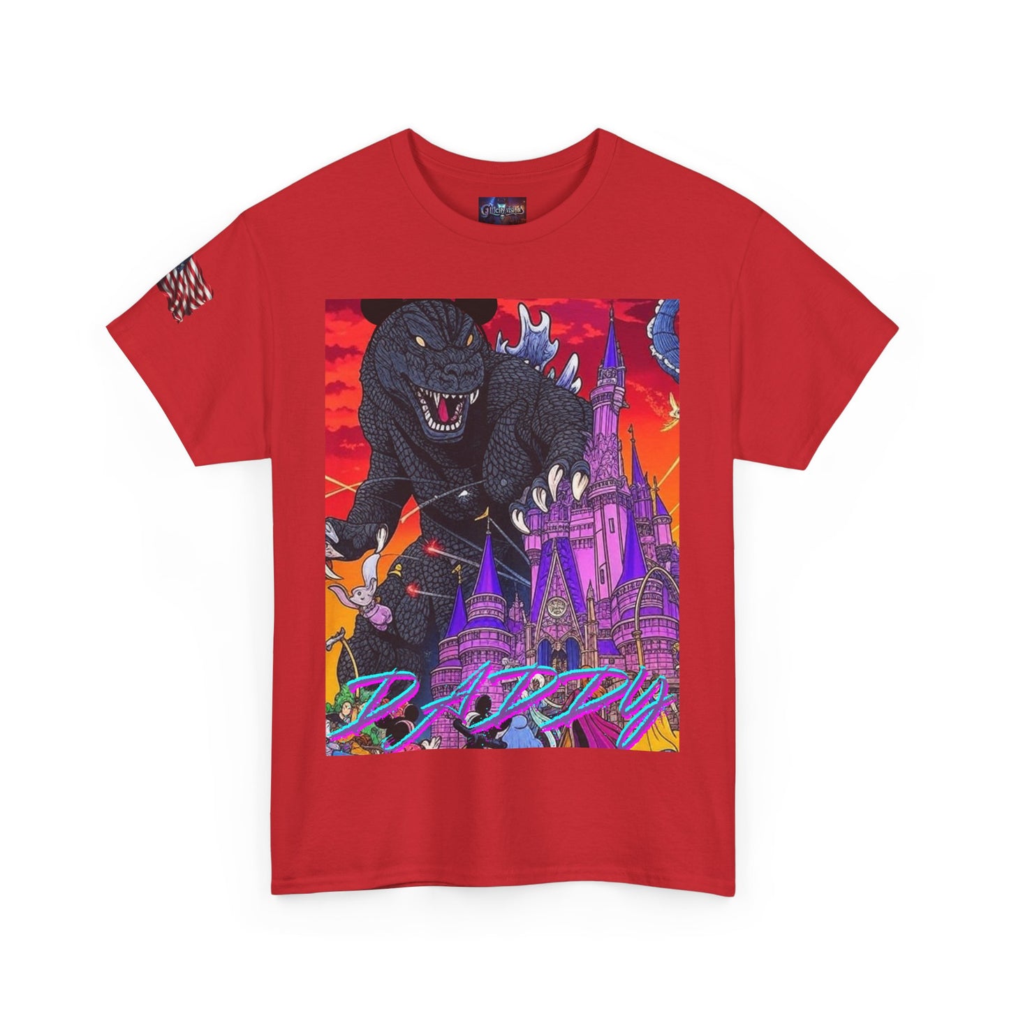 Retro Godzilla Unisex Tee, Vintage Monster Shirt, Magical Kingdom Tshirt, Cool Japanese Kaiju Top, Godzilla Lover Gift