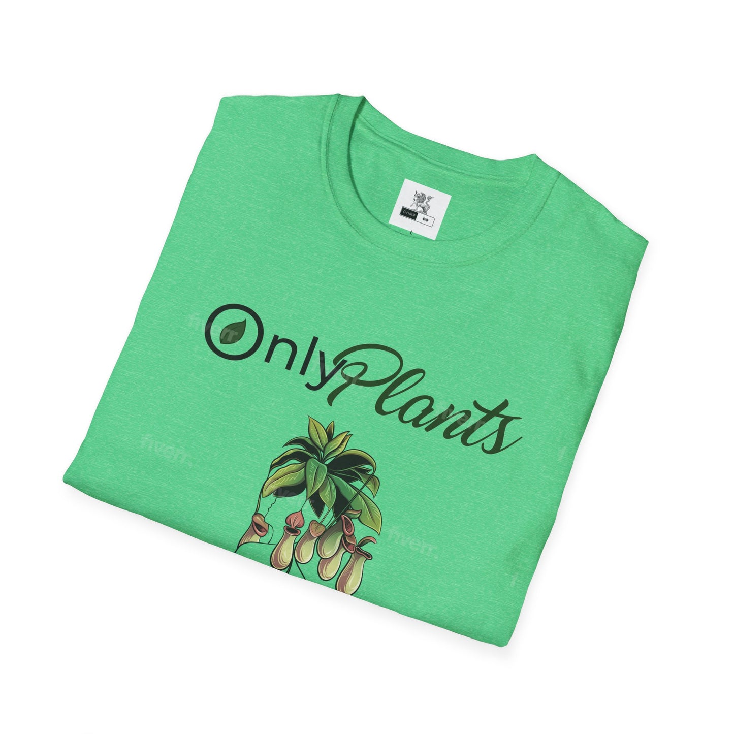 OnlyPlants Lightweight T-Shirt - A Must-Have for Every Plant Lover & Nepenthes Fanatic, Carnivorous Tee | Soft Breathable Cotton