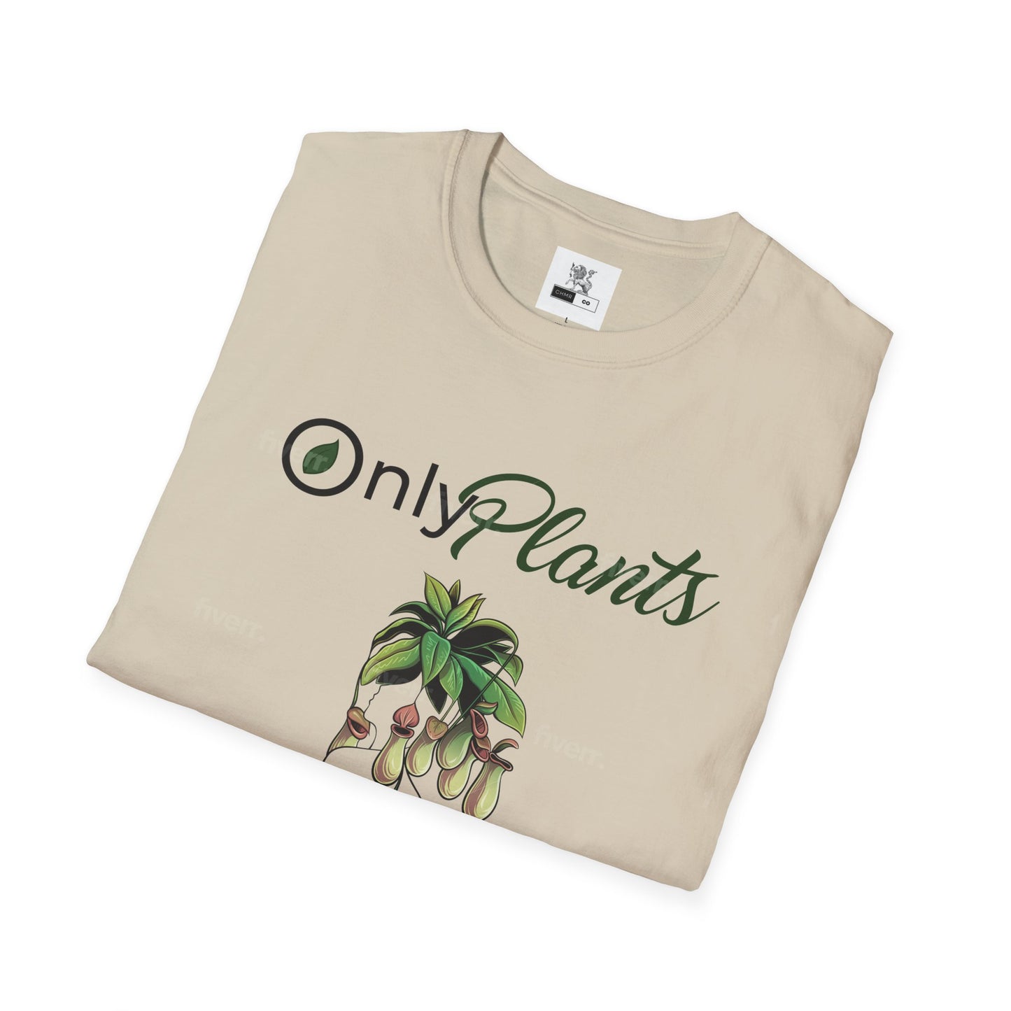 OnlyPlants Lightweight T-Shirt - A Must-Have for Every Plant Lover & Nepenthes Fanatic, Carnivorous Tee | Soft Breathable Cotton