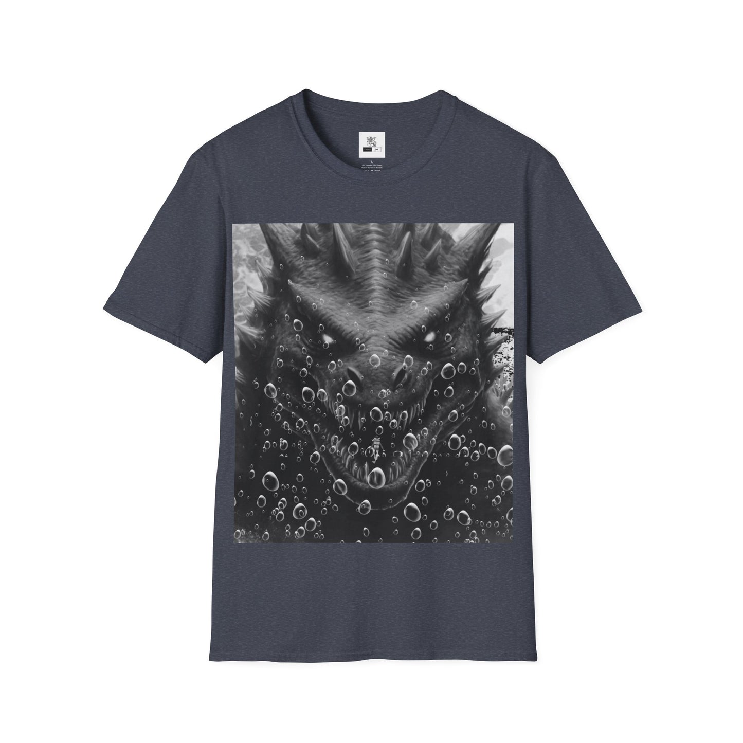 Epic Godzilla T-Shirt - Unique SciFi Ocean Battle TeeUnisex Softstyle T-Shirt