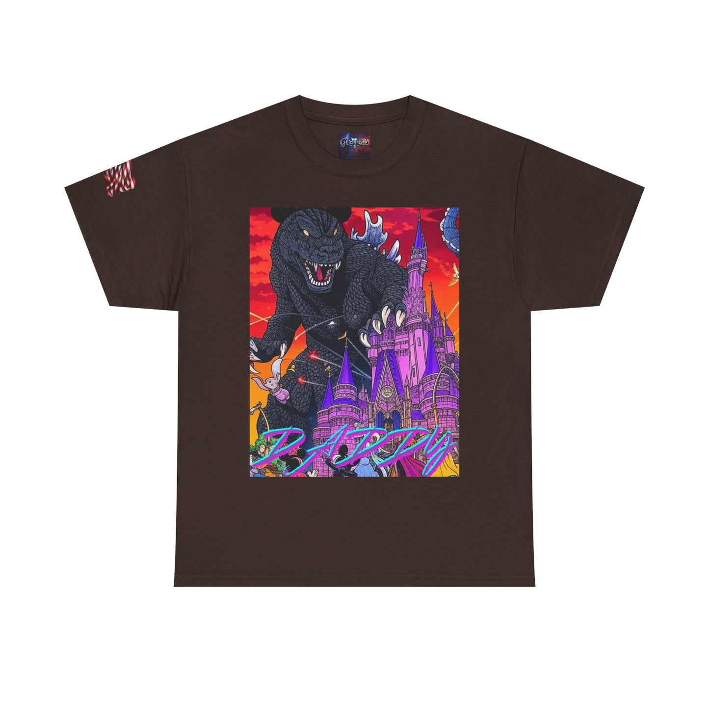 Retro Godzilla Unisex Tee, Vintage Monster Shirt, Magical Kingdom Tshirt, Cool Japanese Kaiju Top, Godzilla Lover Gift