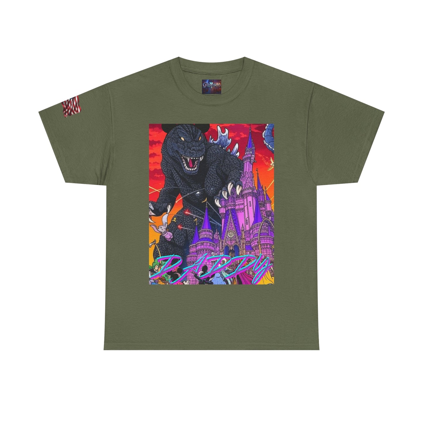 Retro Godzilla Unisex Tee, Vintage Monster Shirt, Magical Kingdom Tshirt, Cool Japanese Kaiju Top, Godzilla Lover Gift