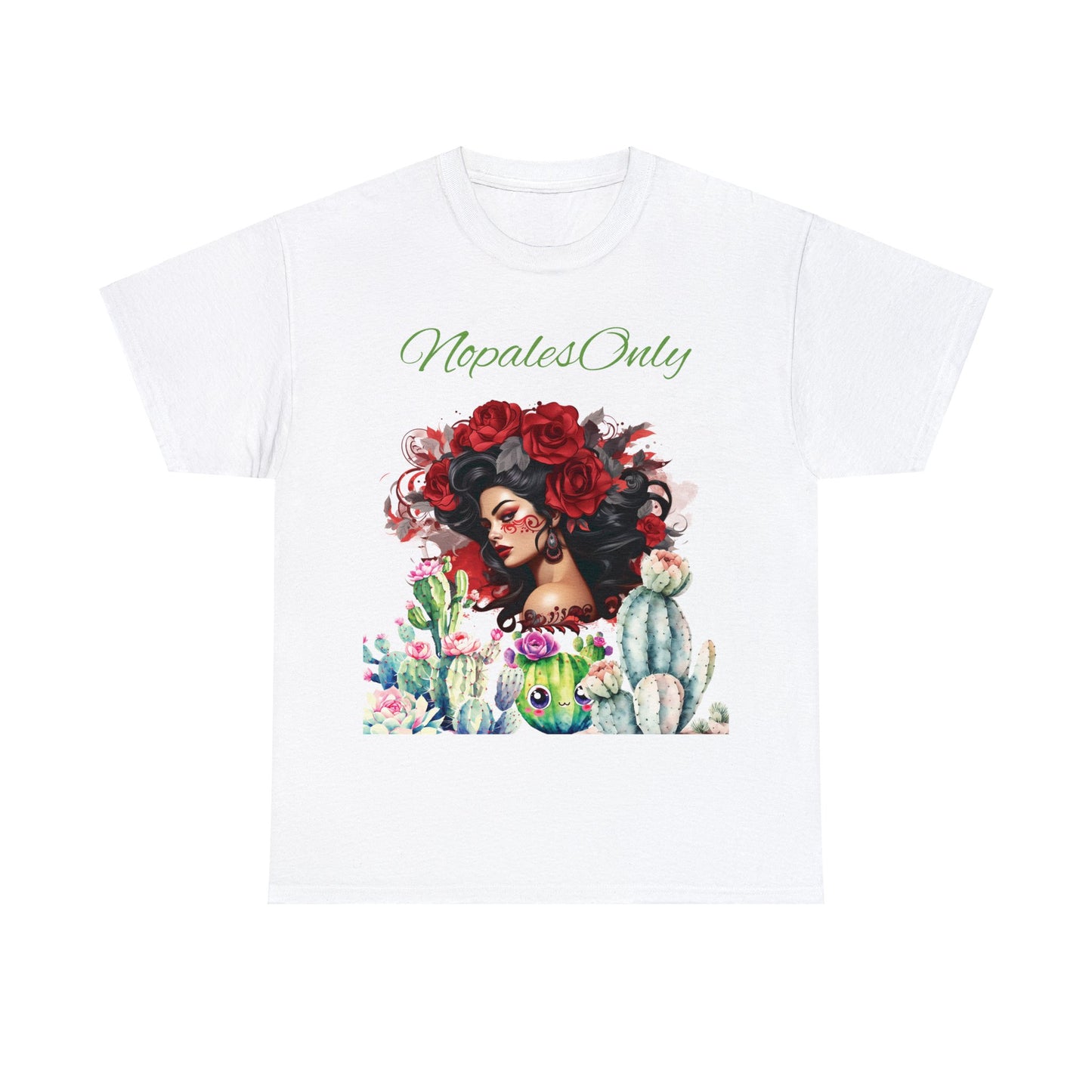 NopalesOnly Tee Mexican pride theme | Soft Breathable Cotton