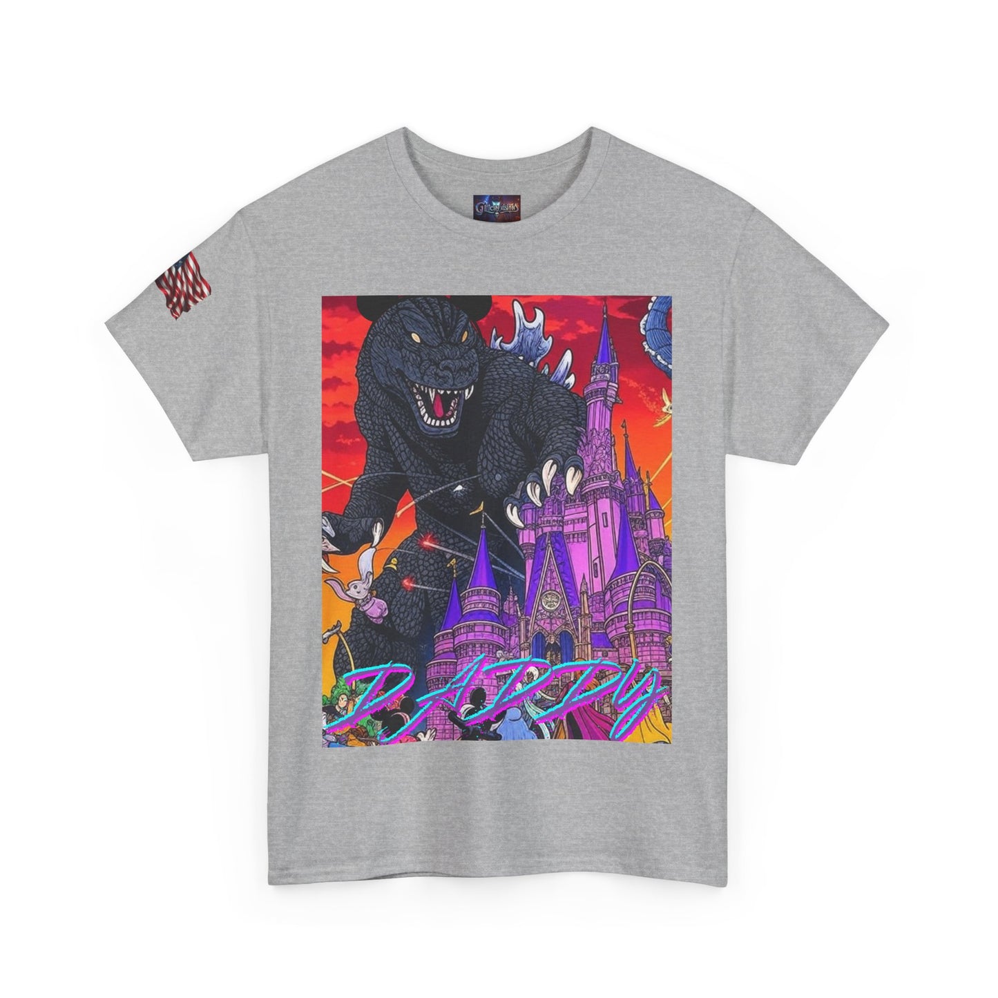Retro Godzilla Unisex Tee, Vintage Monster Shirt, Magical Kingdom Tshirt, Cool Japanese Kaiju Top, Godzilla Lover Gift
