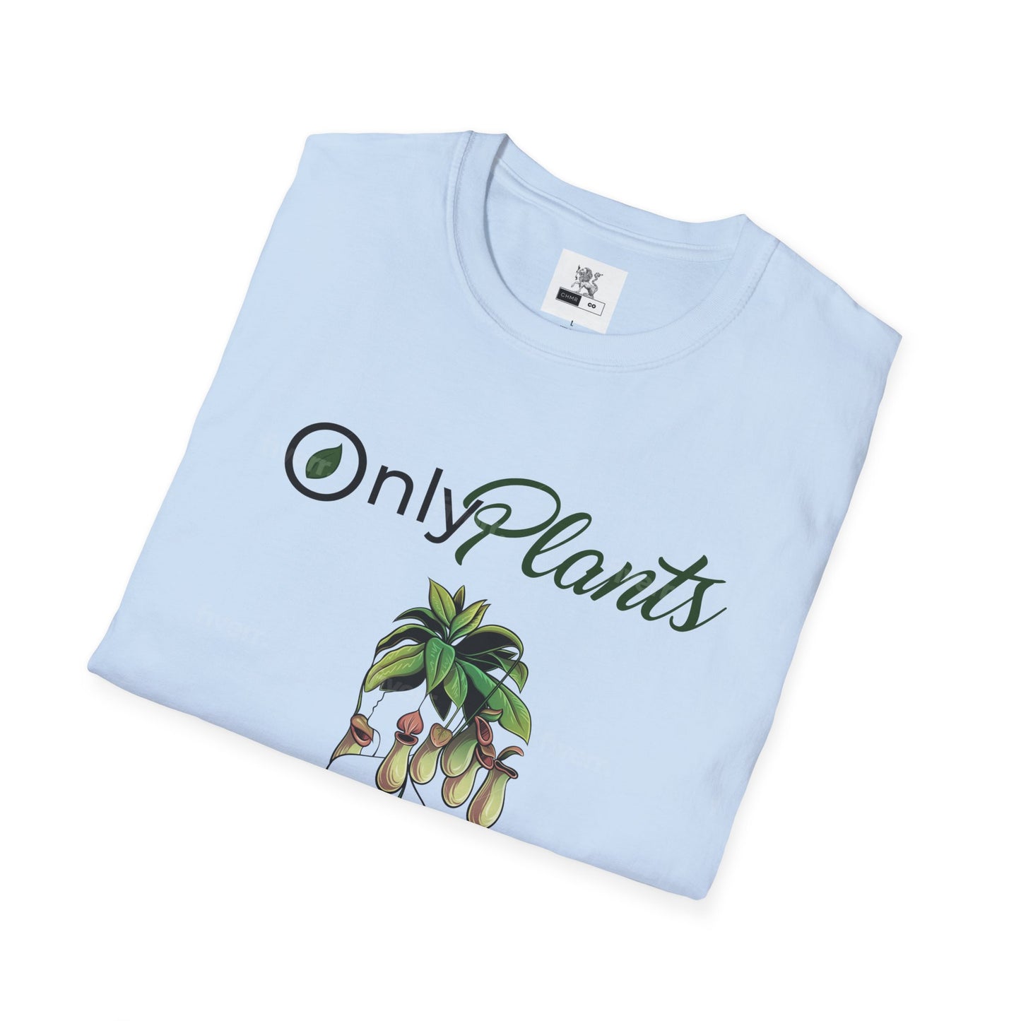 OnlyPlants Lightweight T-Shirt - A Must-Have for Every Plant Lover & Nepenthes Fanatic, Carnivorous Tee | Soft Breathable Cotton