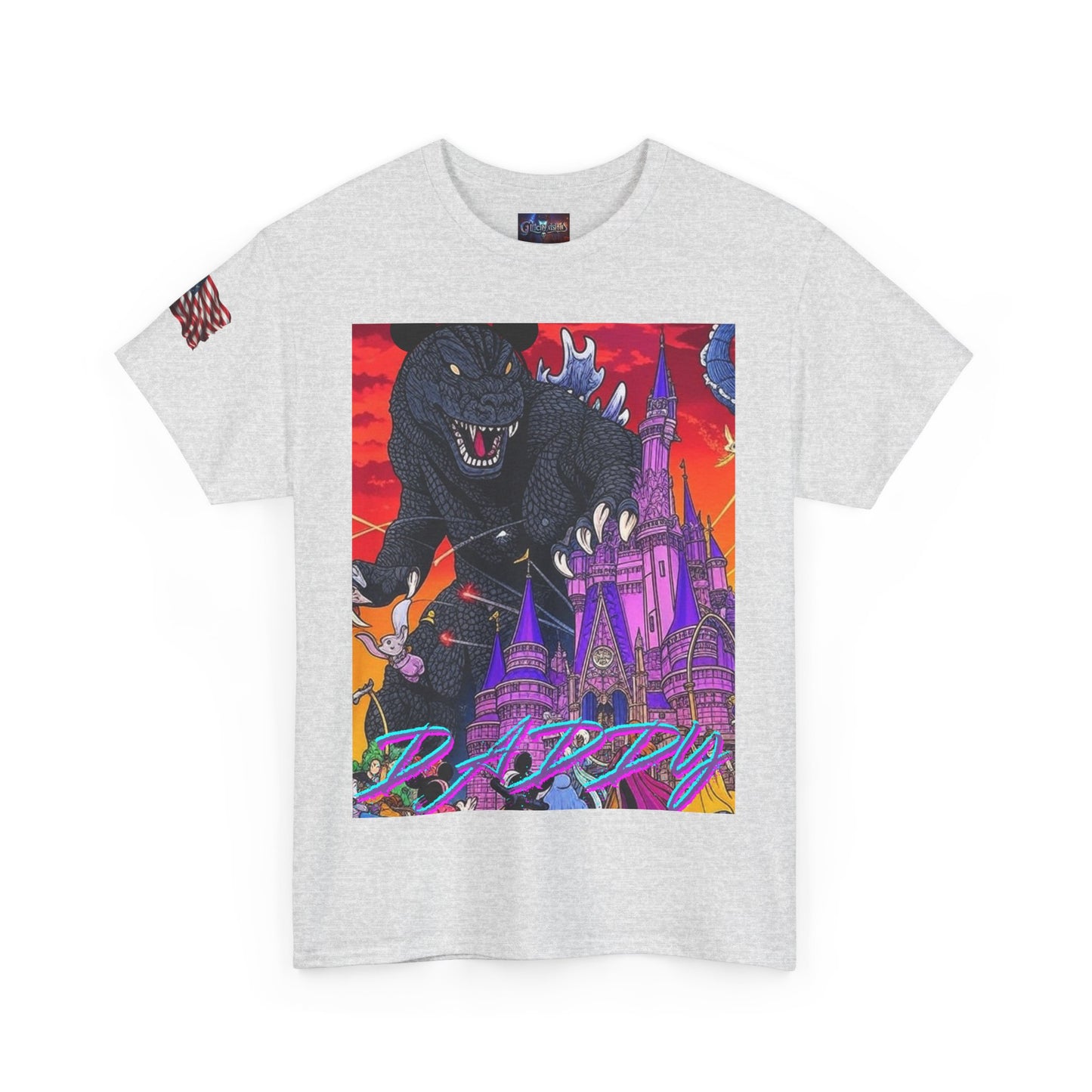 Retro Godzilla Unisex Tee, Vintage Monster Shirt, Magical Kingdom Tshirt, Cool Japanese Kaiju Top, Godzilla Lover Gift