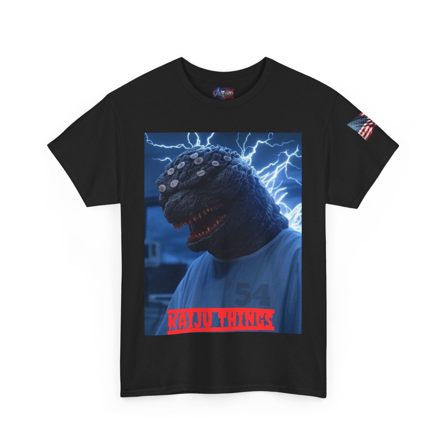 Kaiju Things Tee: Upside Down Monster Island, Godzilla Sci-Fi Shirt