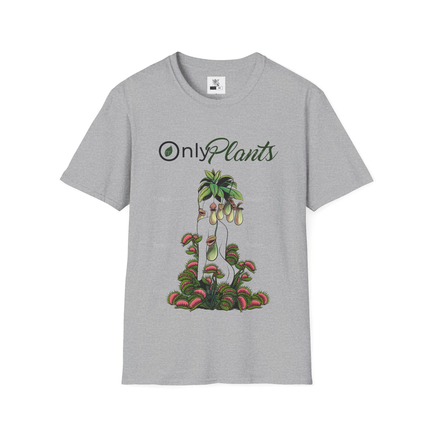 OnlyPlants Lightweight T-Shirt - A Must-Have for Every Plant Lover & Nepenthes Fanatic, Carnivorous Tee | Soft Breathable Cotton