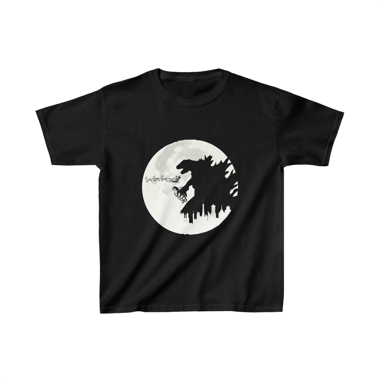 Christmas Kids Godzilla  custom Tee, Godzilla fans, Scifi fans, Godzilla t-shirt,Spirit animal t-shirt,Japanese t-shirt,Monster t-shirt,