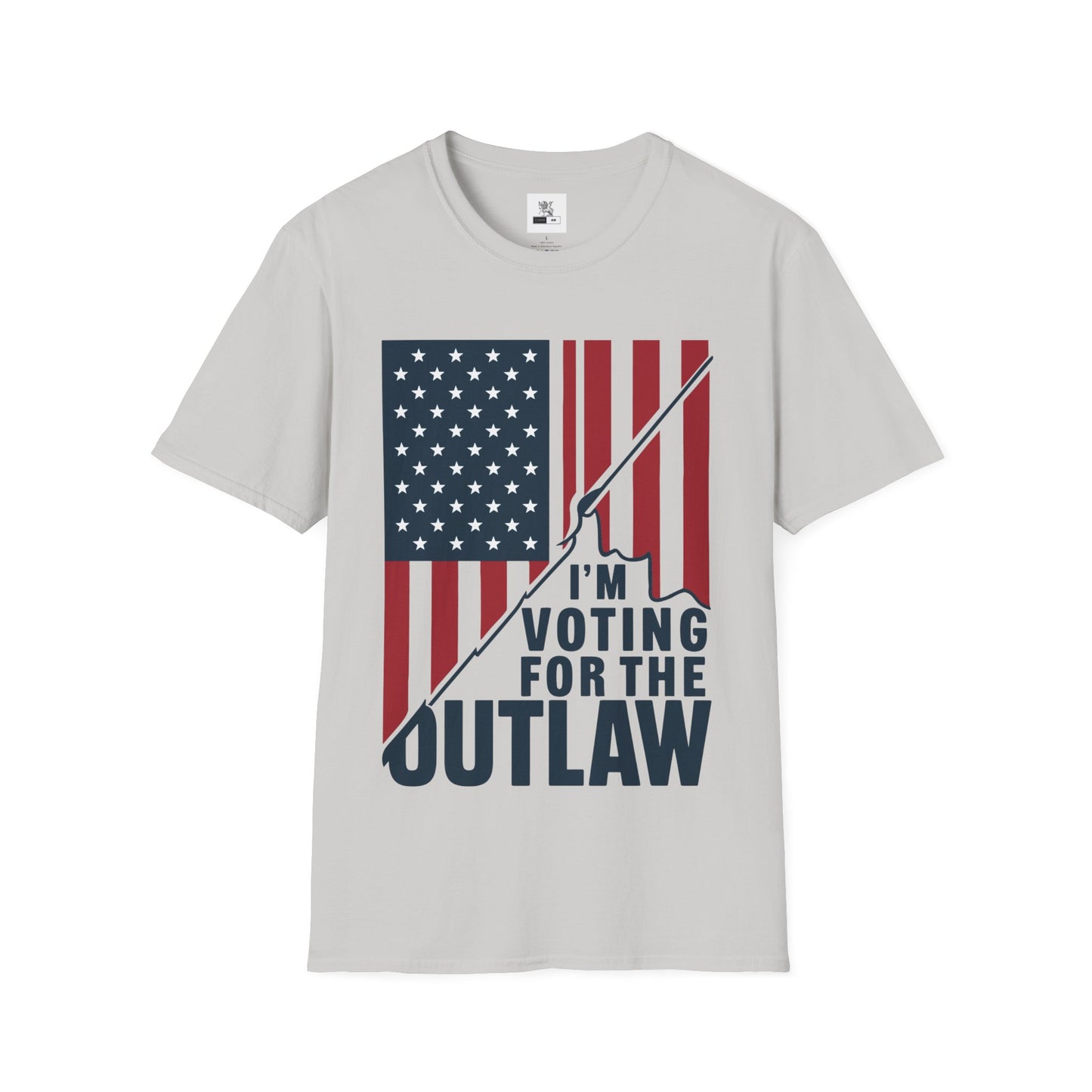 Trump Outlaw Shirt Trump 2024 MAGA t-shirt Donald Trump supporter Republican Political party T-shirt POTUS T-shirt Vote 45-47 Shirt Unisex Softstyle T-Shirt