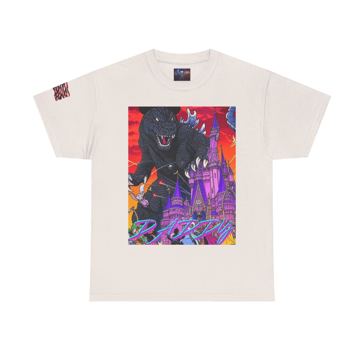 Retro Godzilla Unisex Tee, Vintage Monster Shirt, Magical Kingdom Tshirt, Cool Japanese Kaiju Top, Godzilla Lover Gift