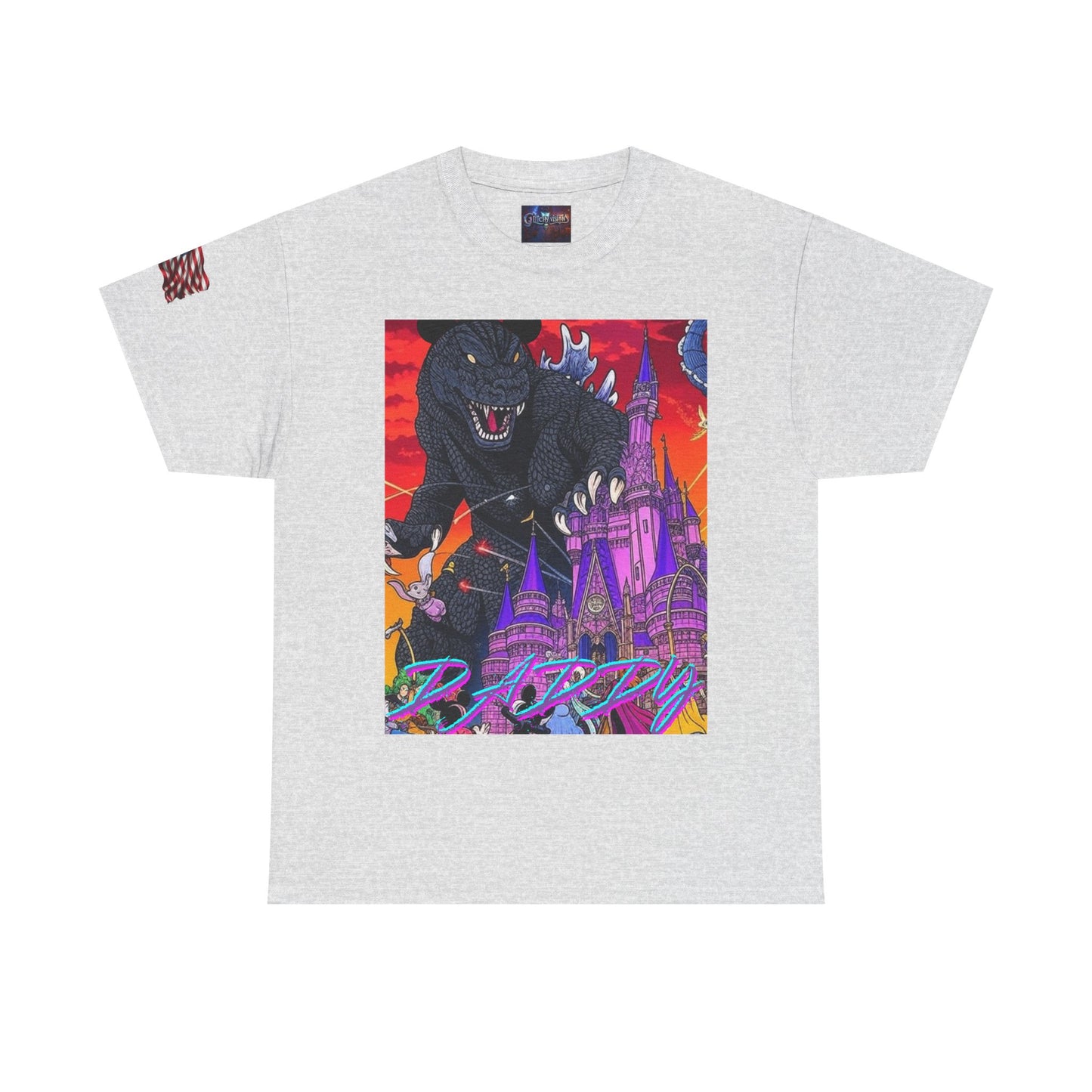 Retro Godzilla Unisex Tee, Vintage Monster Shirt, Magical Kingdom Tshirt, Cool Japanese Kaiju Top, Godzilla Lover Gift