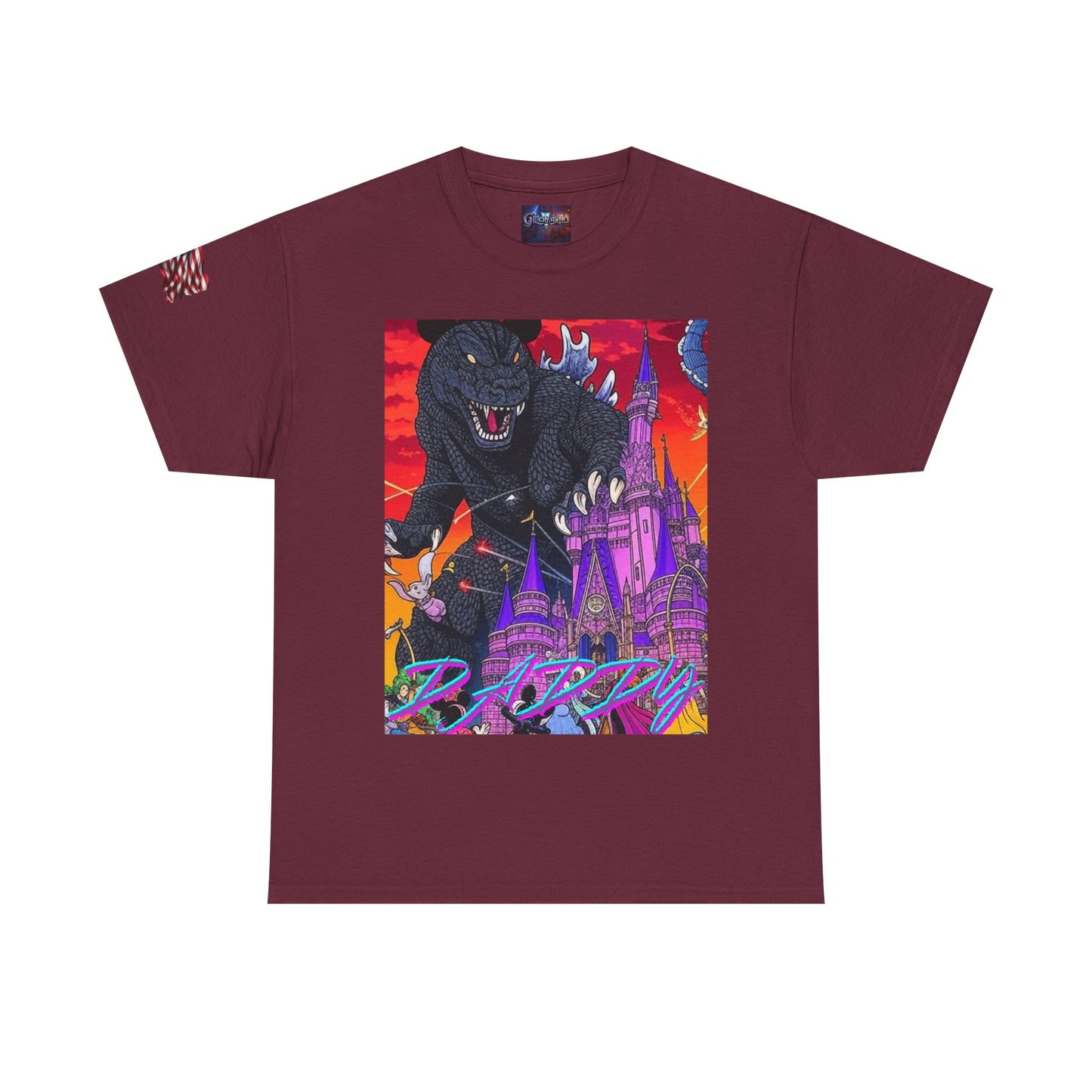 Retro Godzilla Unisex Tee, Vintage Monster Shirt, Magical Kingdom Tshirt, Cool Japanese Kaiju Top, Godzilla Lover Gift